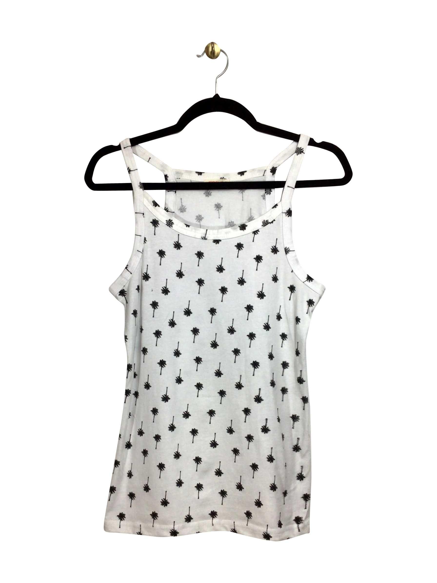 ARDENE Stylish Regular Fit White Tank Top - Size M