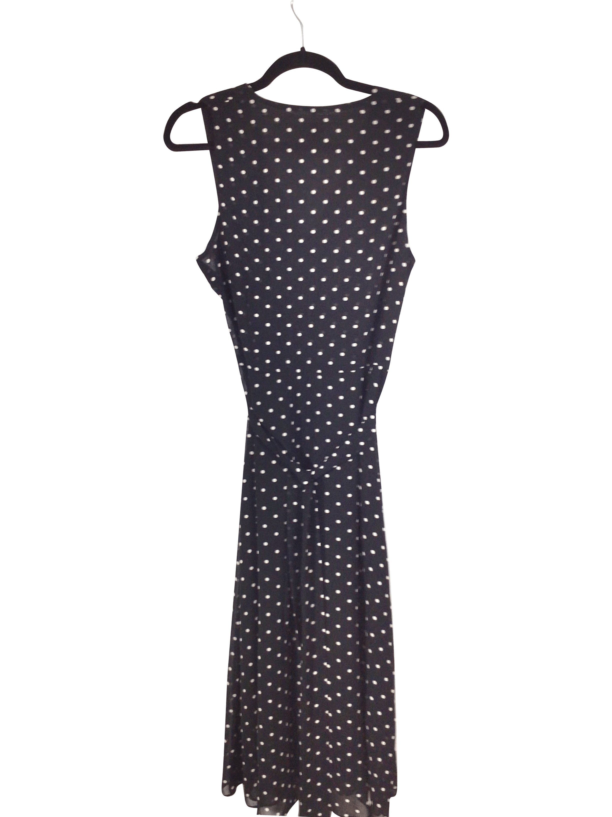 ANNE KLEIN Stylish Women's Black Maxi Dress - Regular Fit, Size 10