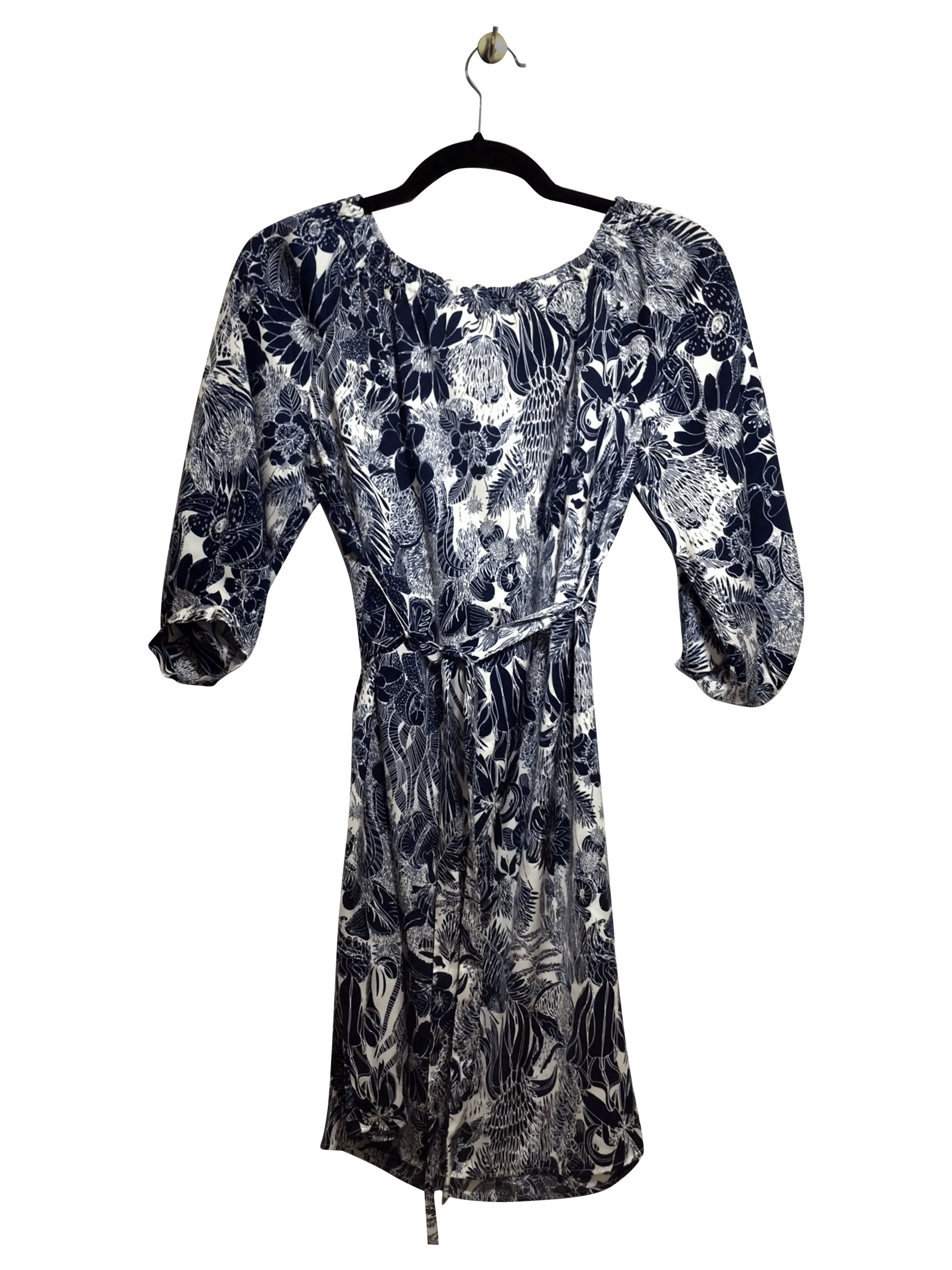 H&M Second Hand Blue Regular Fit Wrap Dress - Size 0