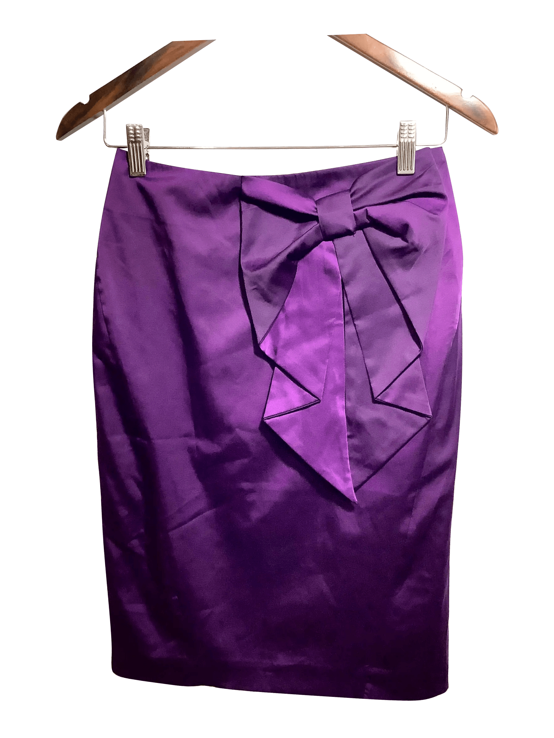 Stylish H&M Purple Regular Fit Skirt - Size 6