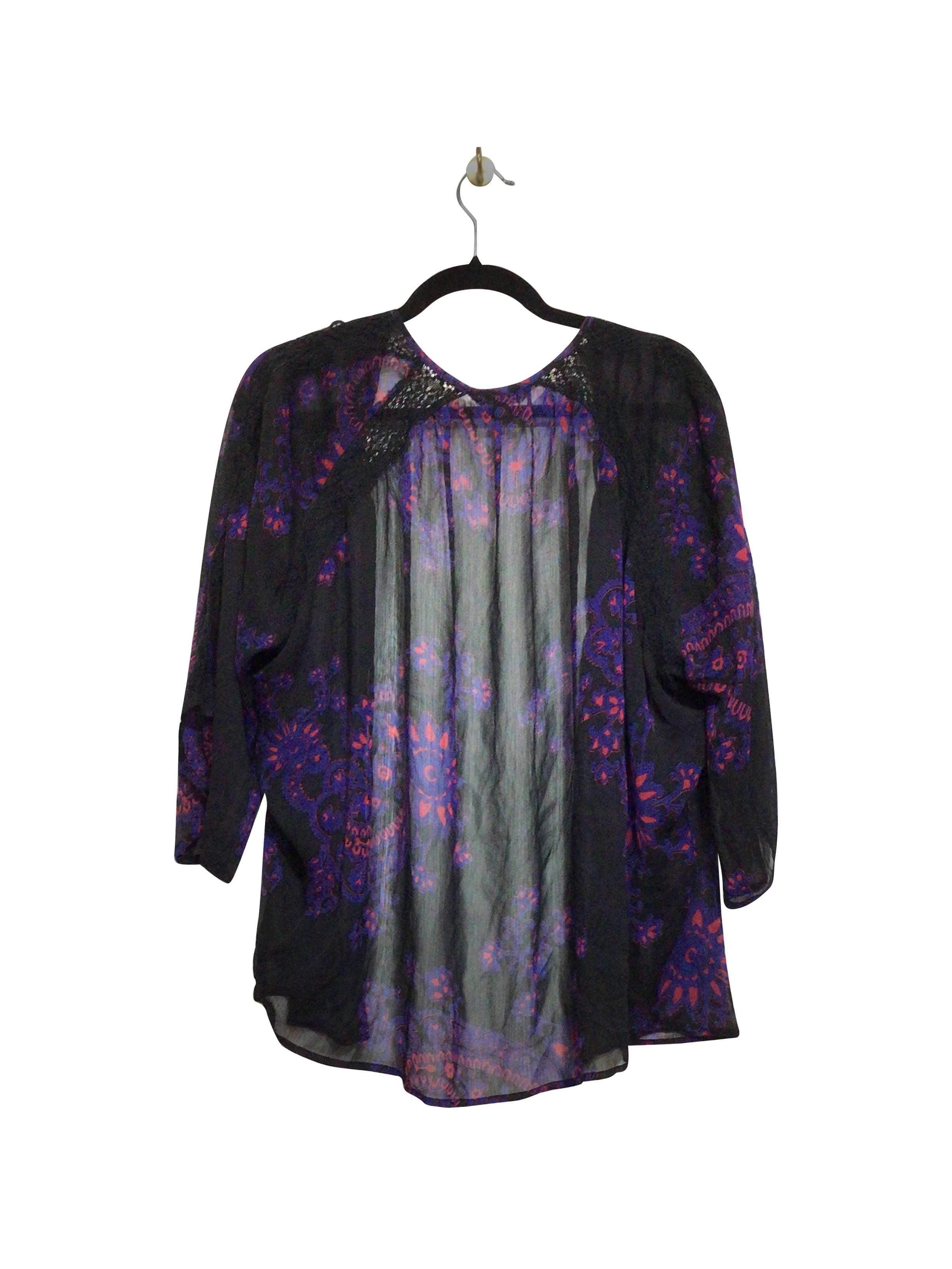 Stylish EXPRESS Regular Fit Black Blouse - Size L