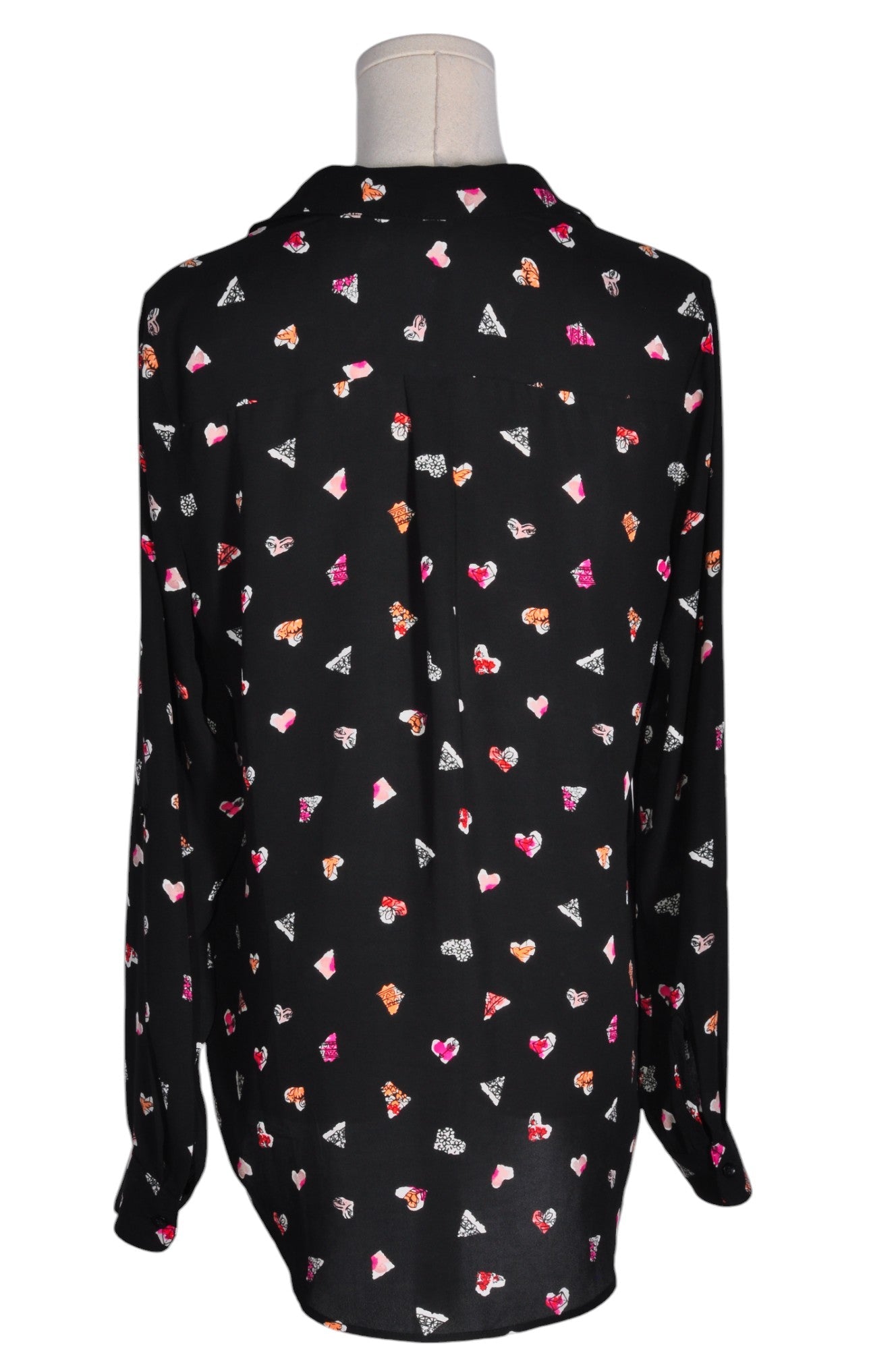 REITMANS Stylish Women's Black Regular-Fit Button Down Tops - Size S