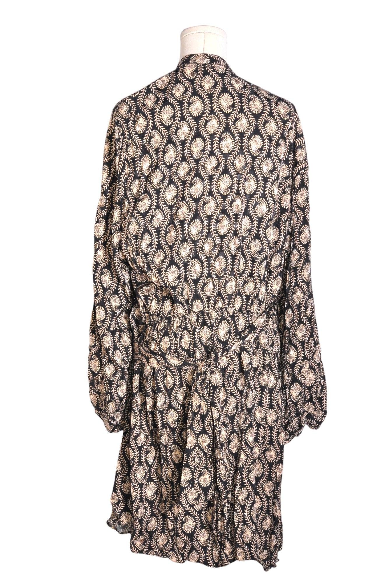 Stylish RIVER ISLAND Women's Black Wrap Dress - Regular Fit, Size 24