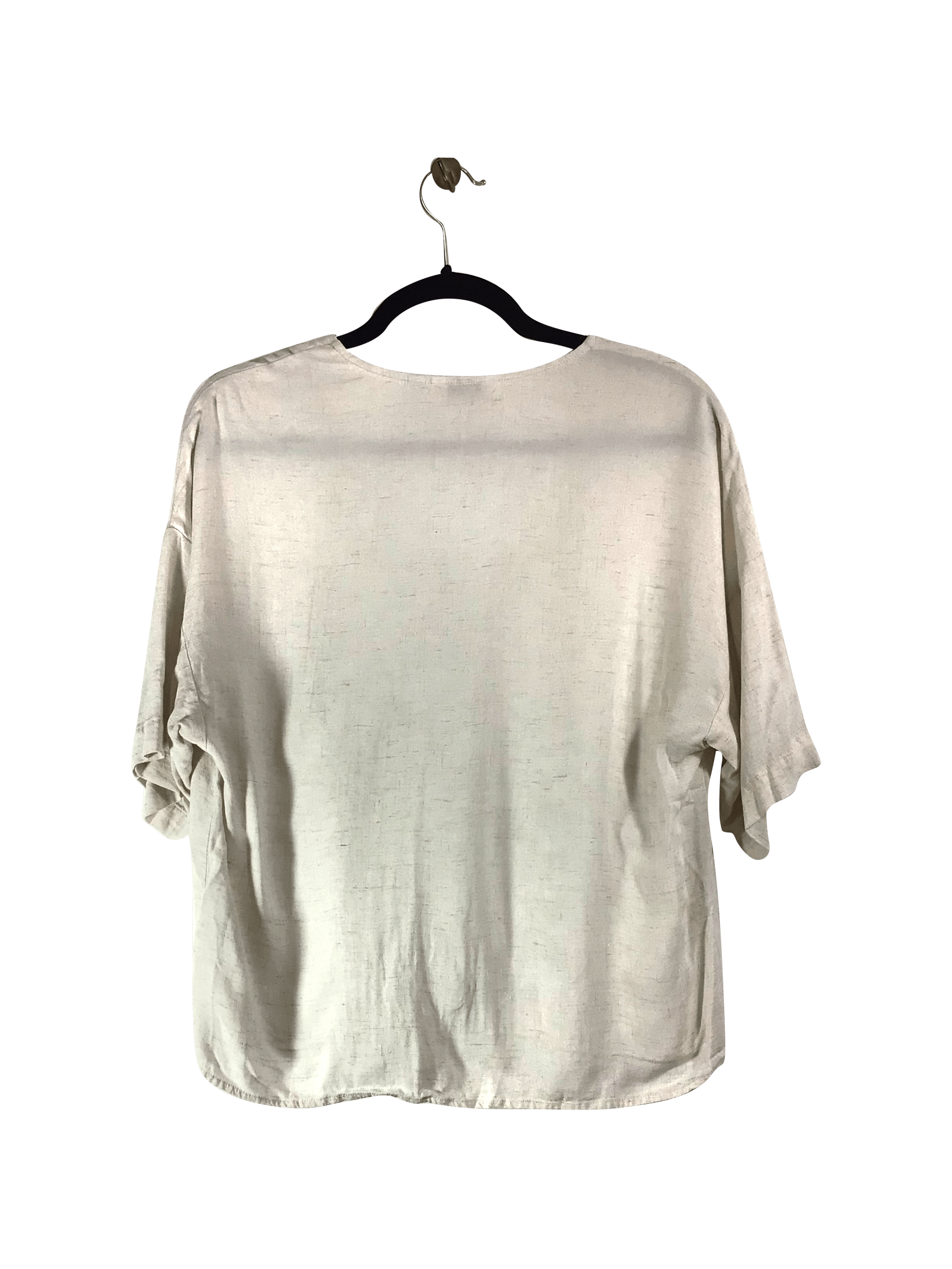 REITMANS Women's Classic Regular-Fit White Blouse - Size S