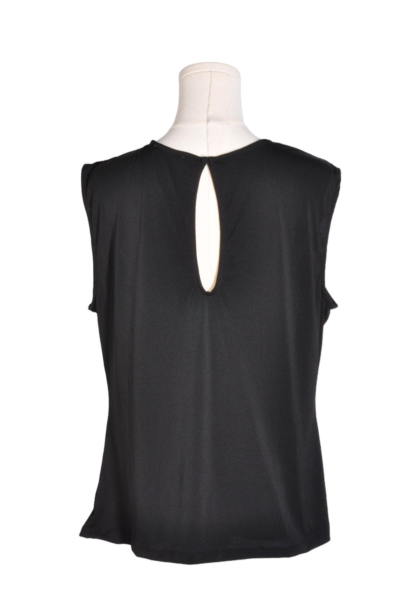 Stylish RICKI'S Second - Hand Women's Black Regular - Fit Blouse - Size L