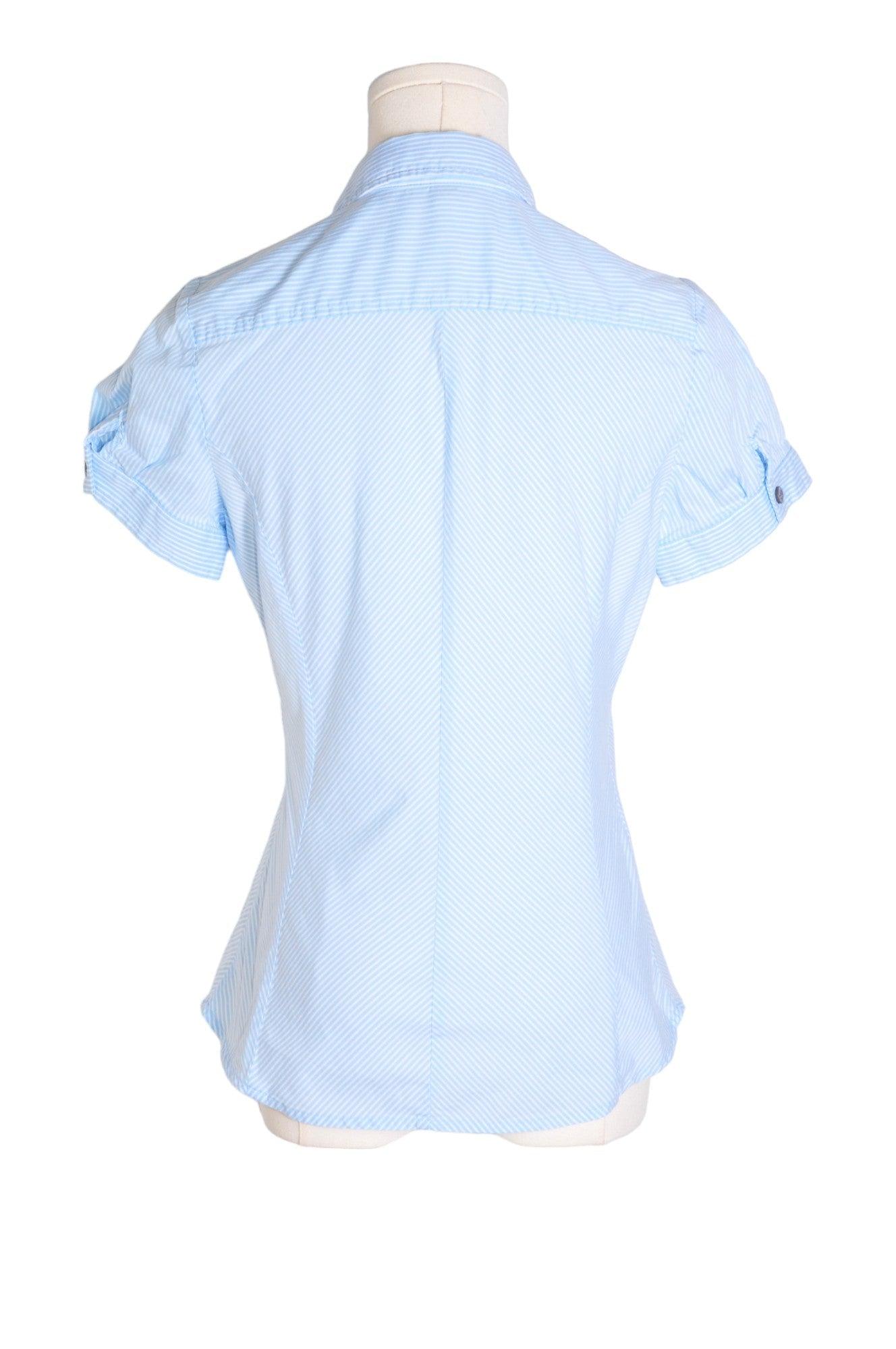EXPRESS Stylish Women's Blue Regular Fit Blouses - Size S