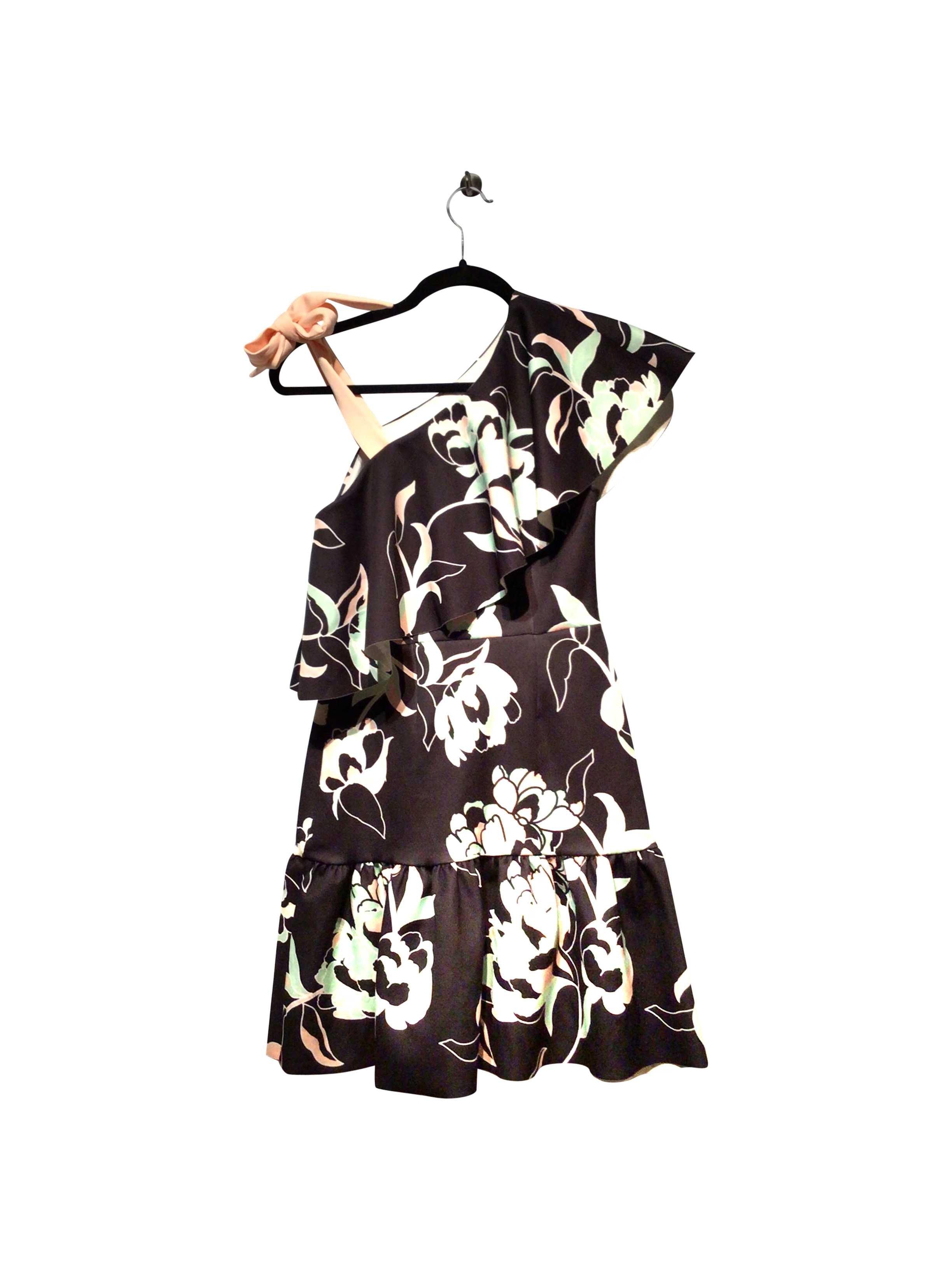 ASOS Stylish Regular Fit Black Second - hand Mini Dress - Size 4