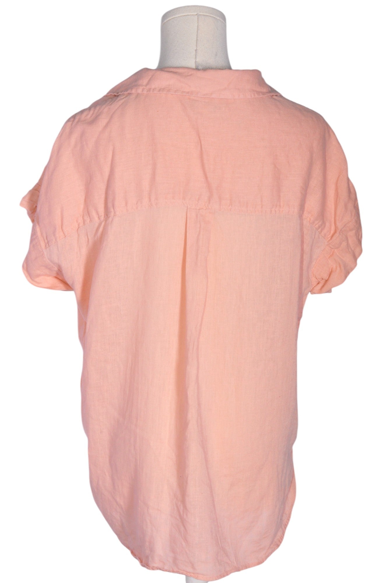GIRLFRIEND COLLECTIVE Stylish Women's Pink Regular Fit Button Down Tops - Size L
