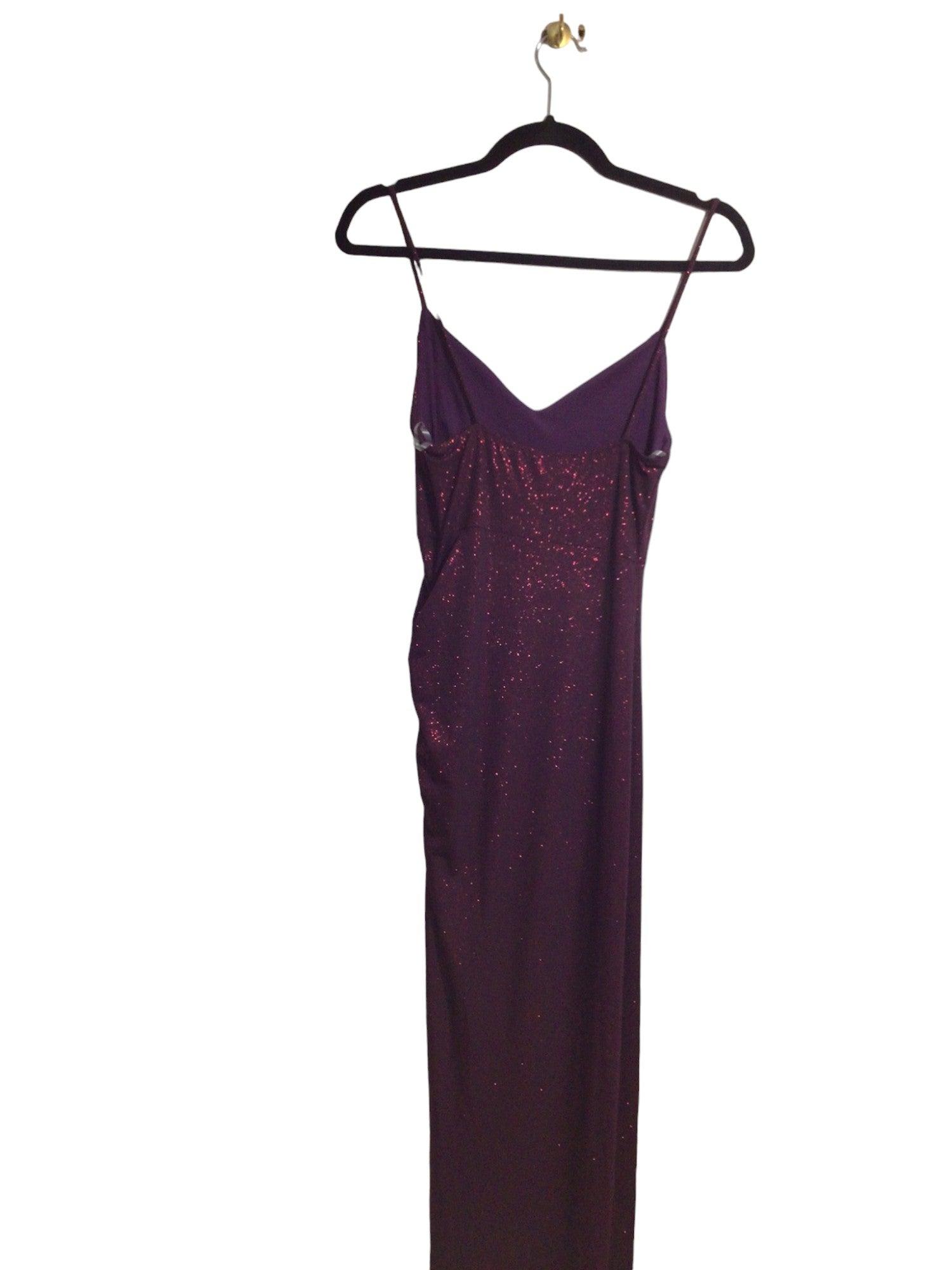 ECLIPSE Stylish Women's Purple Regular Fit Bodycon Dress - Size XS