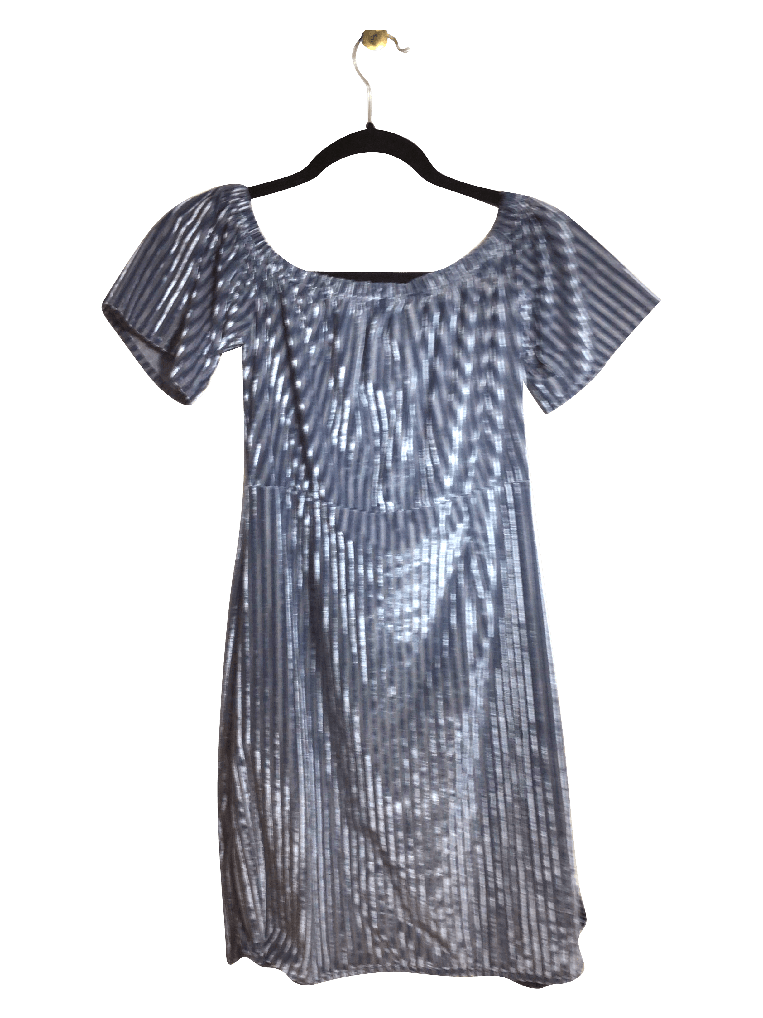 Stylish GILBERT Women's Blue Regular-Fit Shirt Dress - Size S
