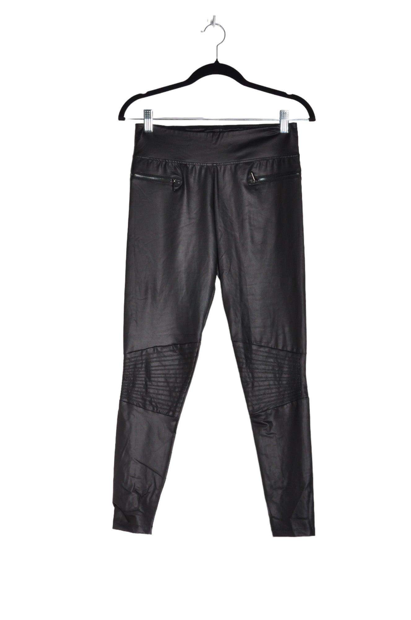 Stylish REVAMPED Women's Black Regular Fit Activewear Leggings - Size M