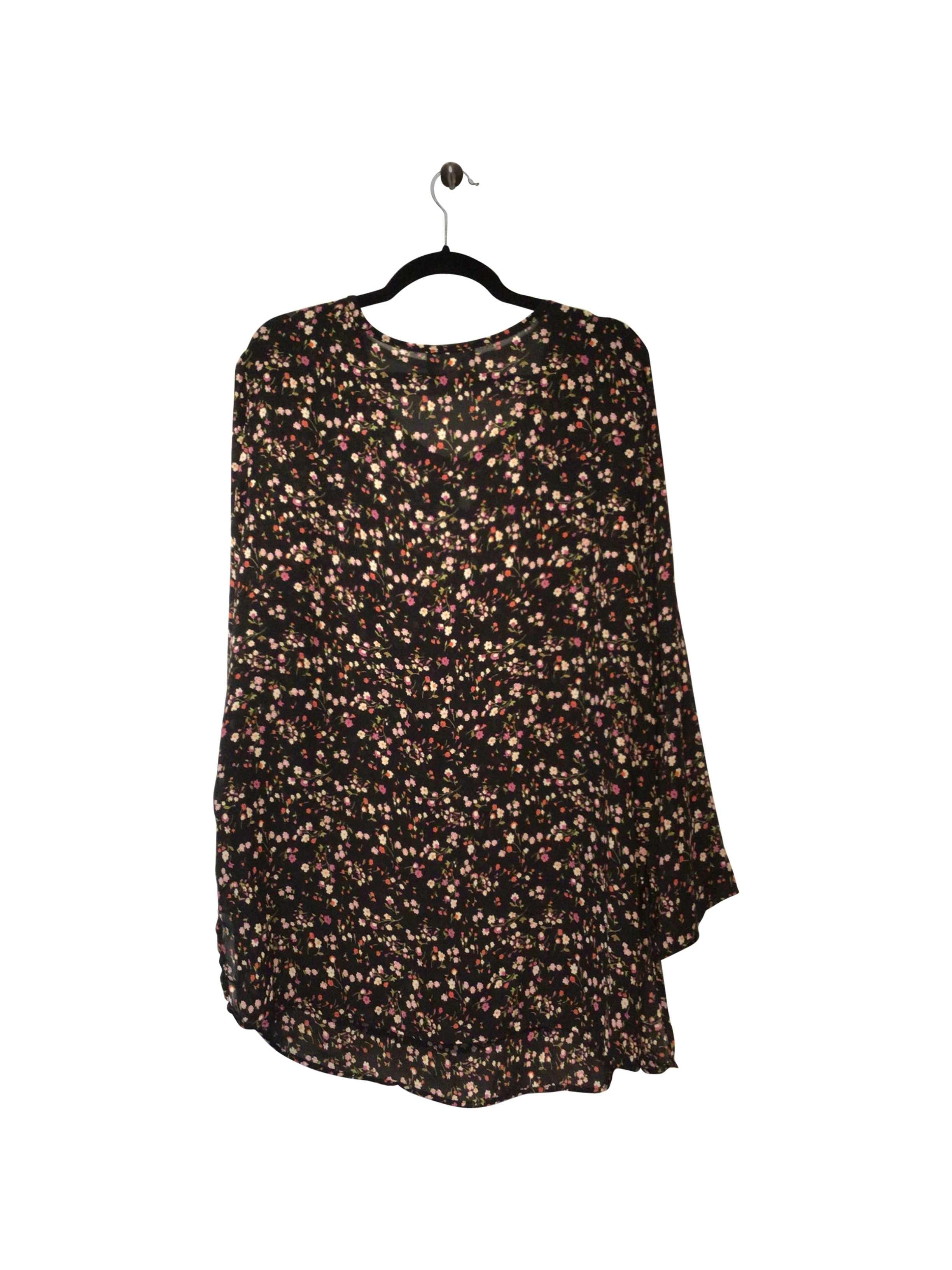 ADDITION ELLE Stylish Regular Fit Black Midi Dress - Size 8