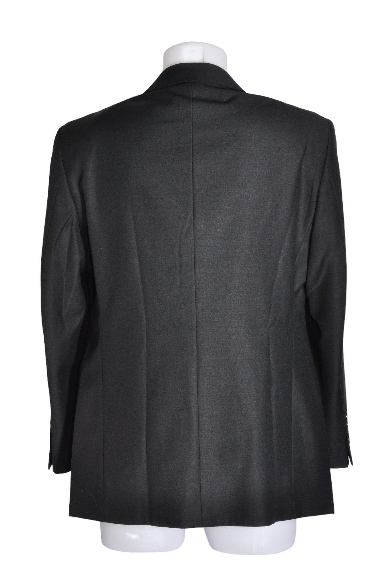 ROMON Stylish Regular Fit Black Blazers - XL