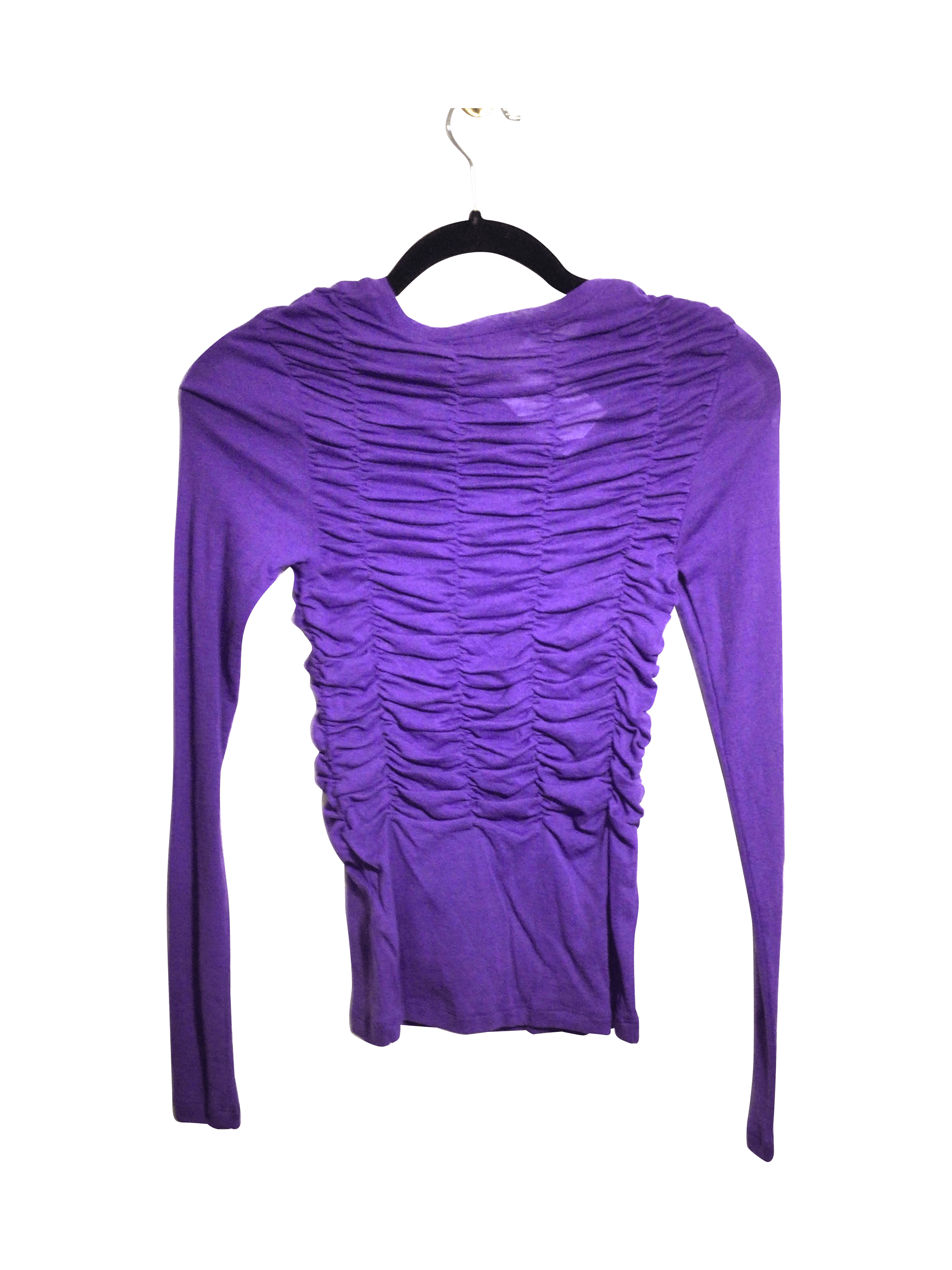 Second - Hand H&M Purple Regular - Fit Women's Blouse Size 2