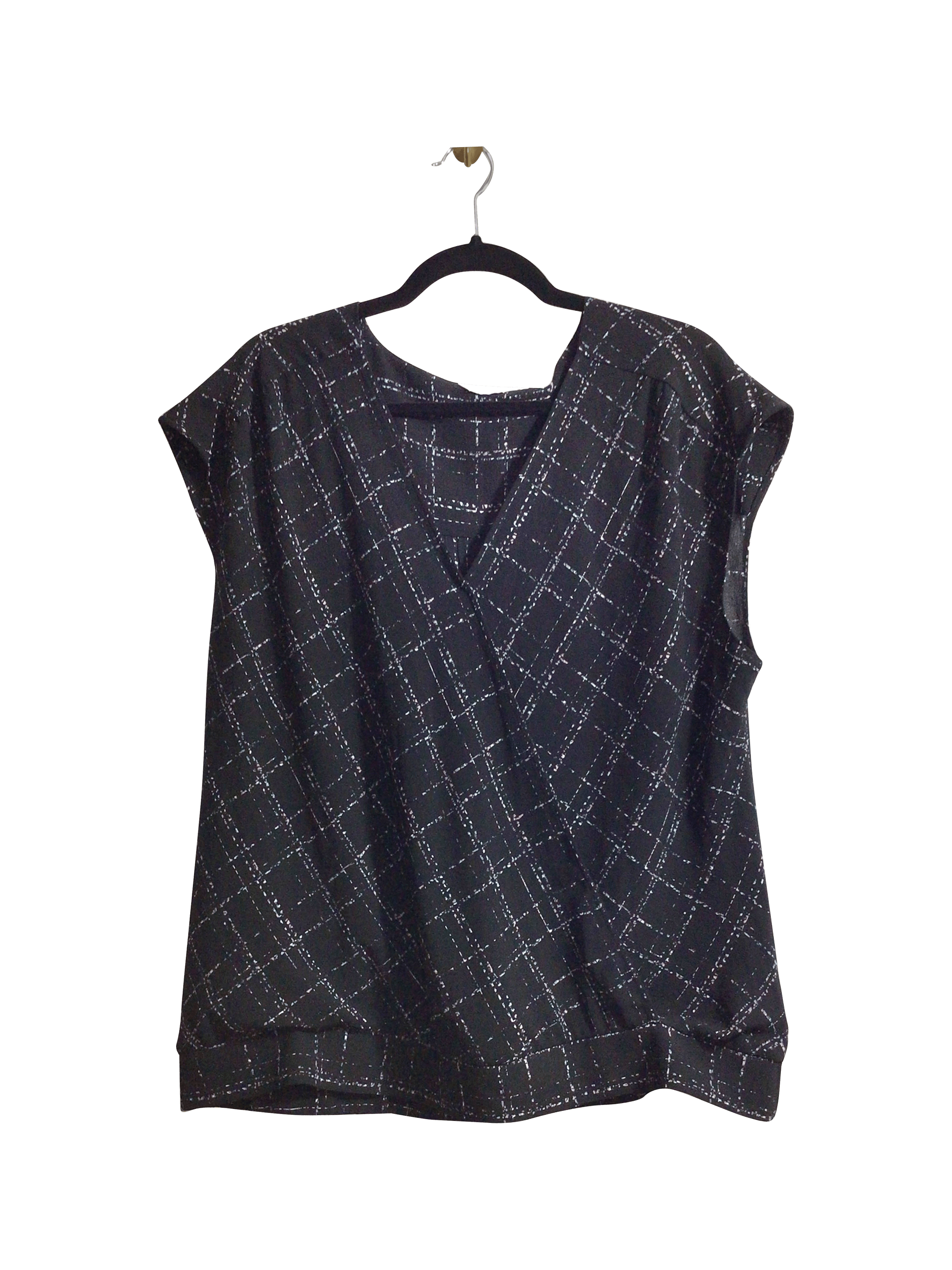 REITMANS Stylish Women's Regular-Fit Black Blouses in XXL