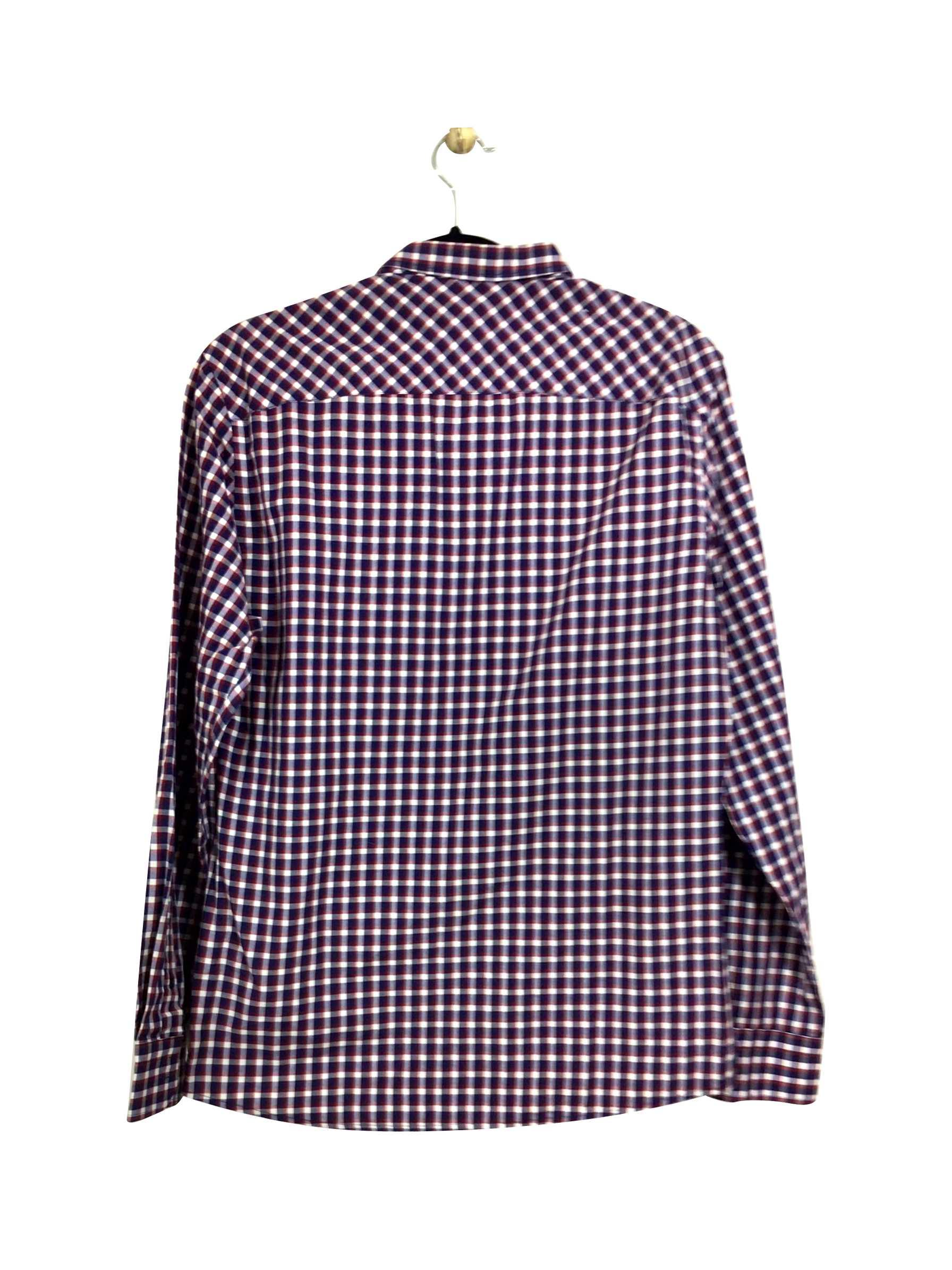 Stylish RIVER ISLAND Regular Fit Red Button-down Top - Size M