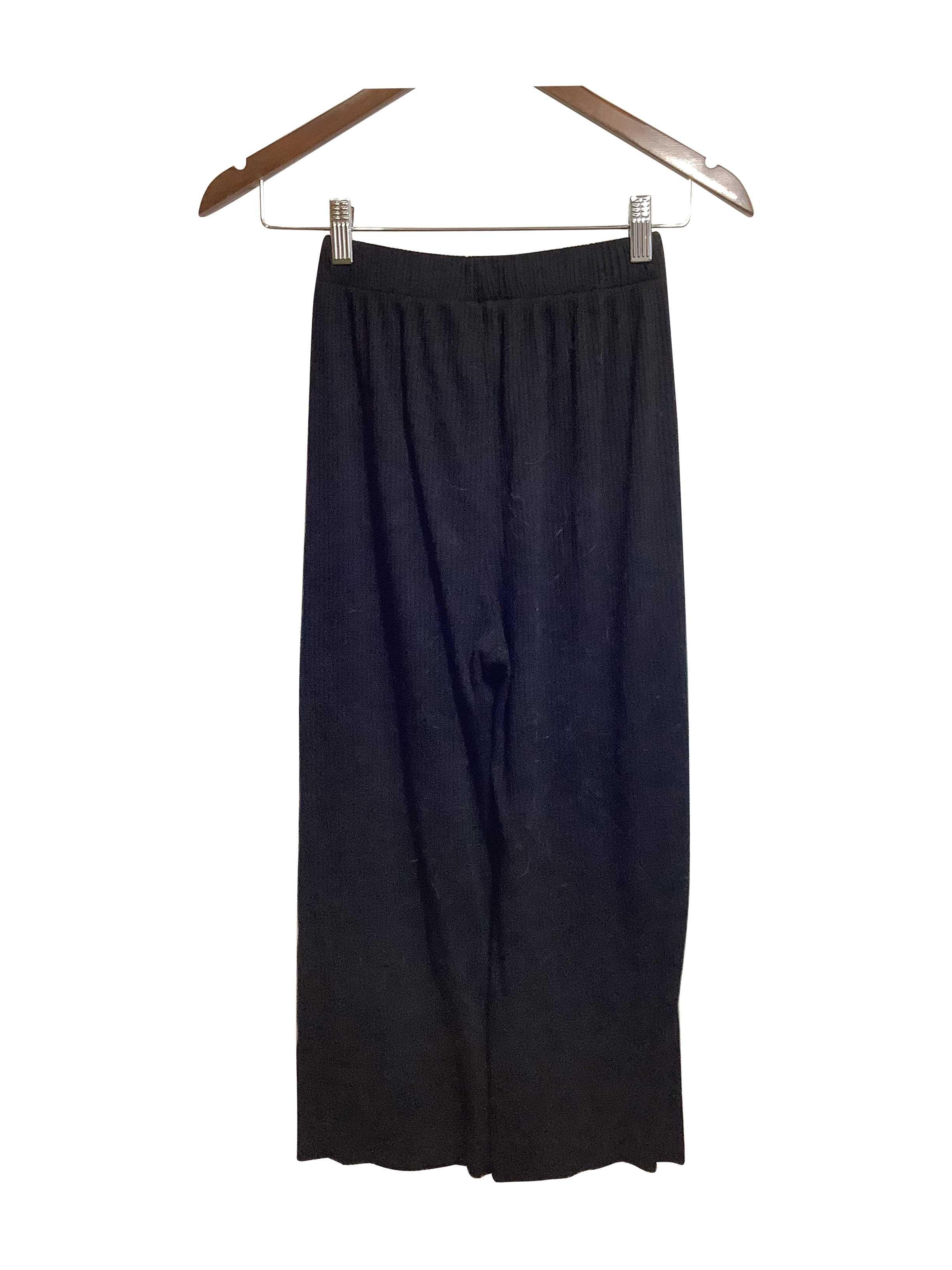 Stylish APRIL Regular Fit Black Pant - Size S