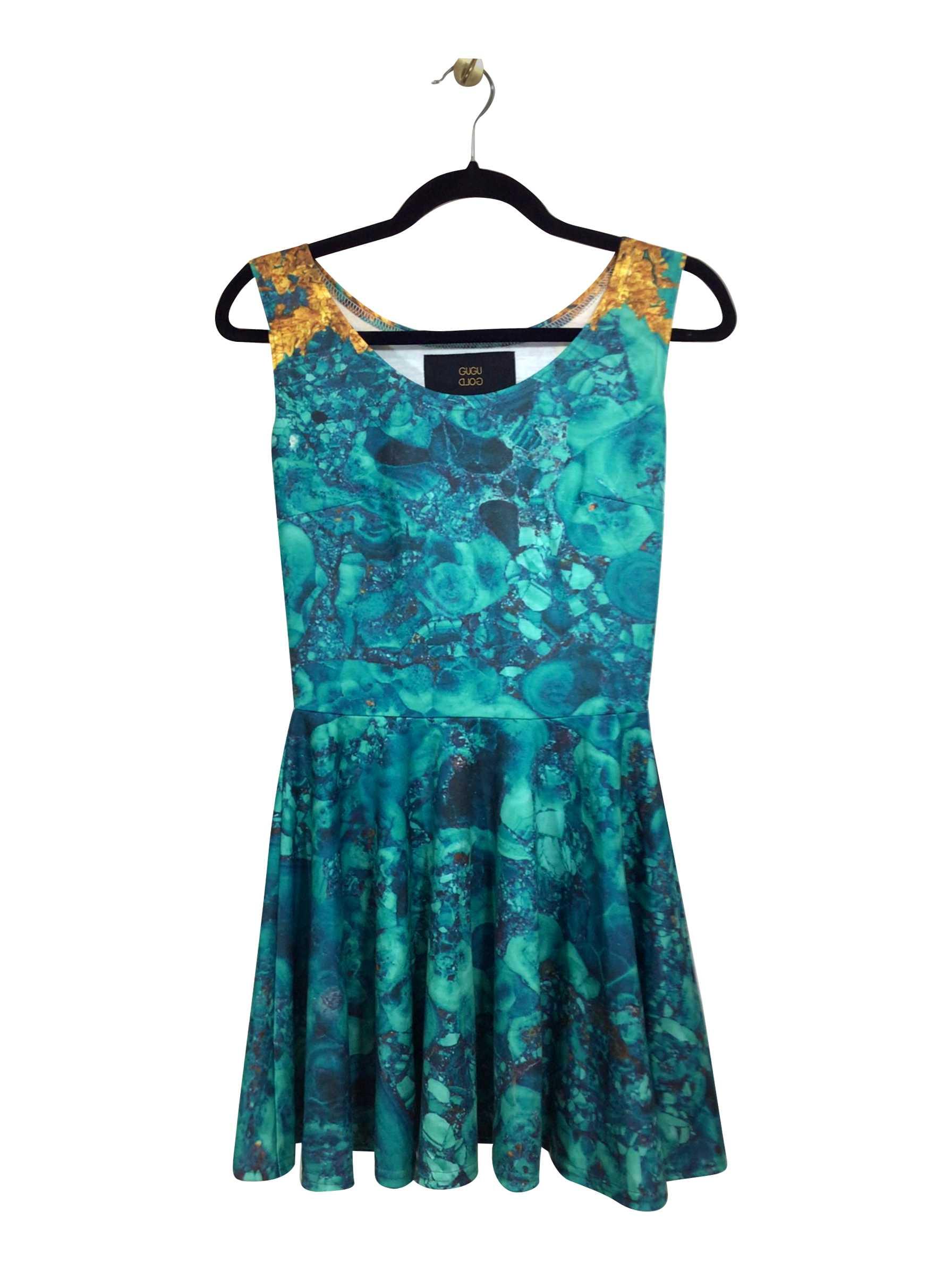 GUILTY Stylish Regular Fit Blue Mini Dress - Size S