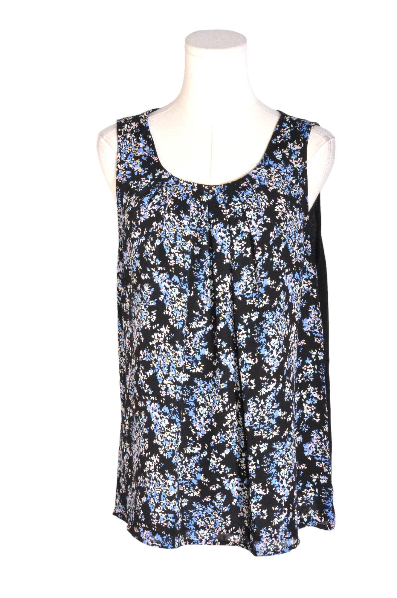 Stylish ELLE Women's Regular Fit Black Blouse - Size XL