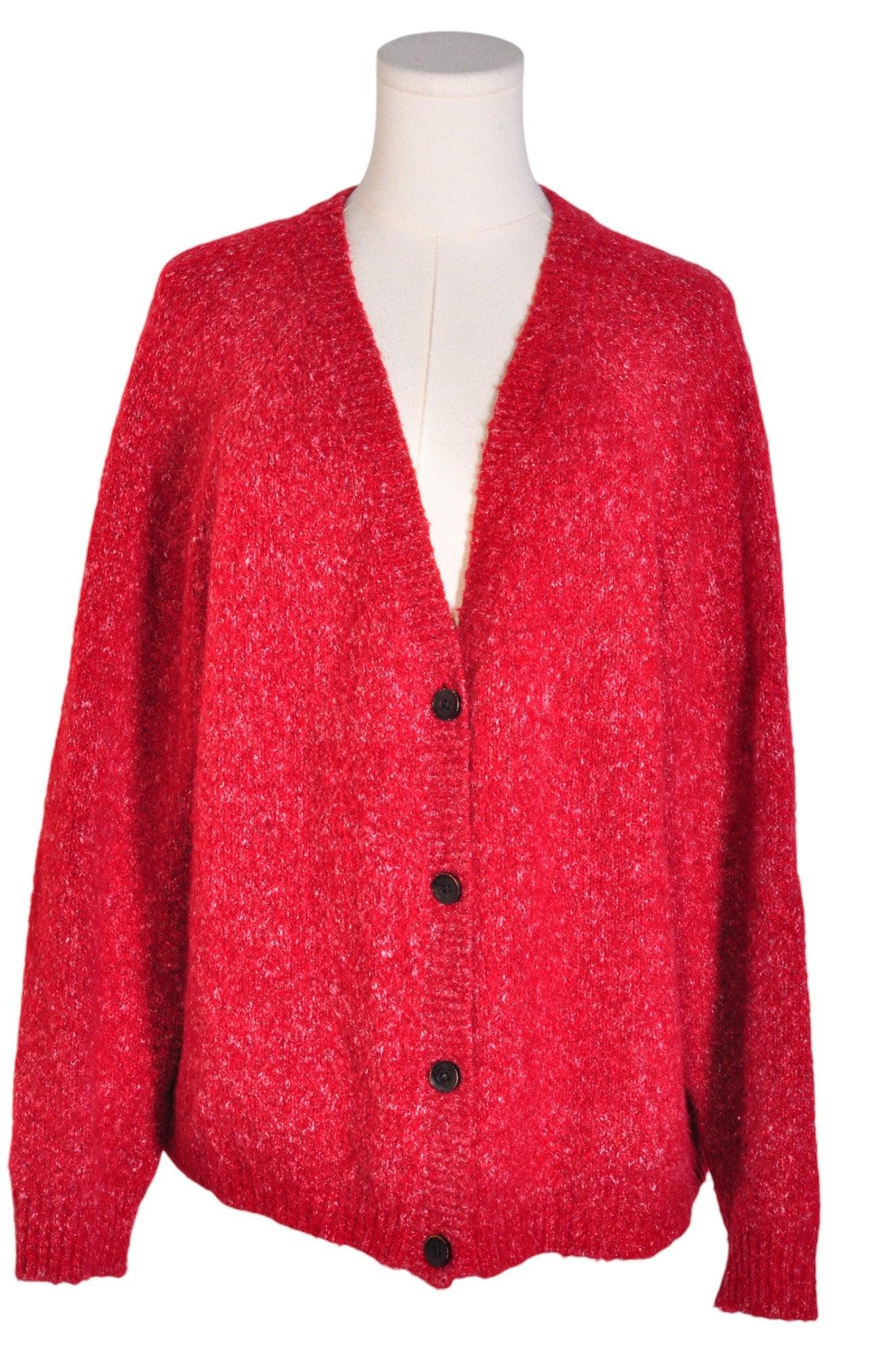 ROXY Stylish Women's Red Regular-Fit Cardigan - Size S