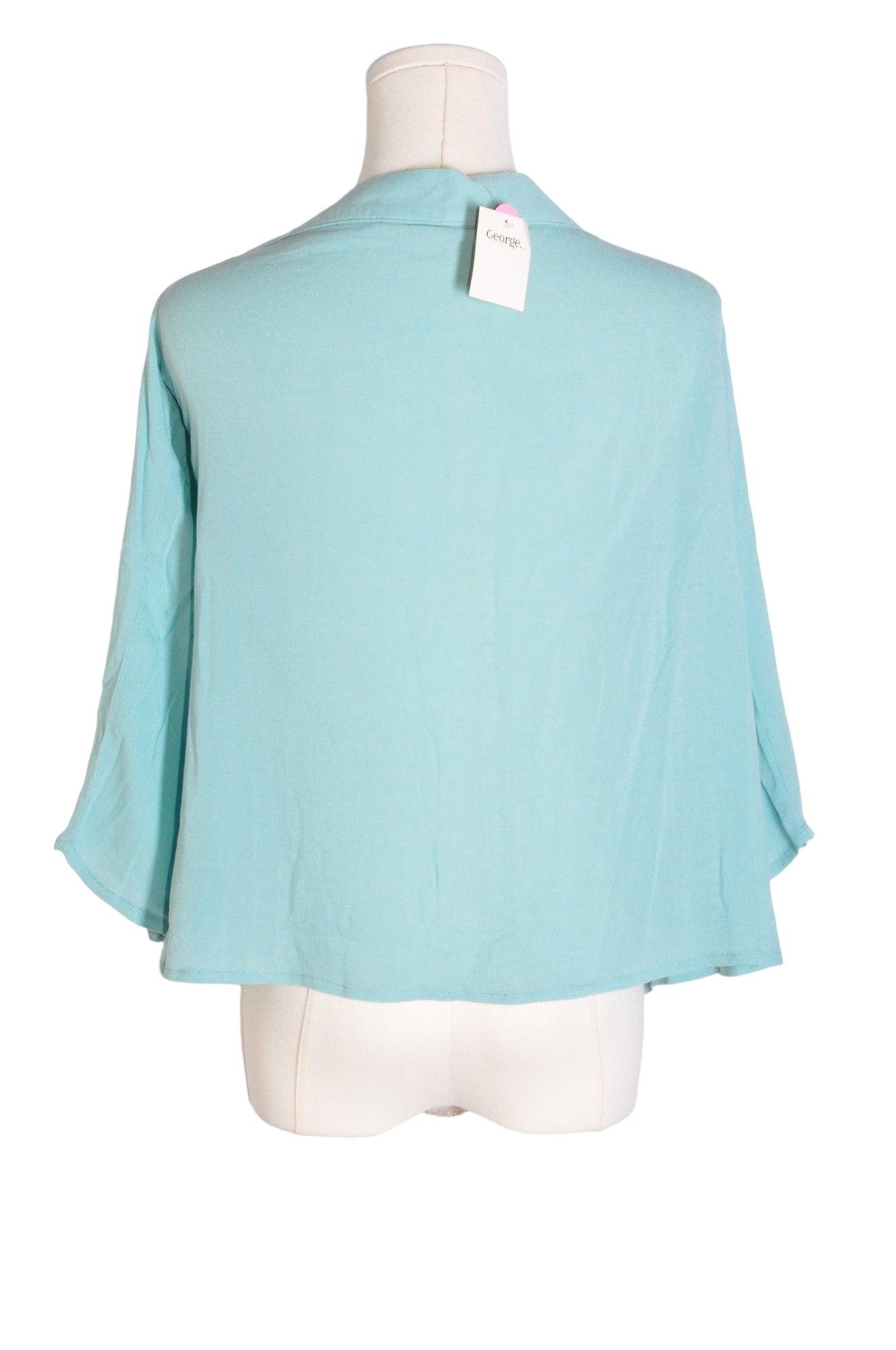 Stylish GEORGE Women's Green Regular Fit Blouses - Size XS