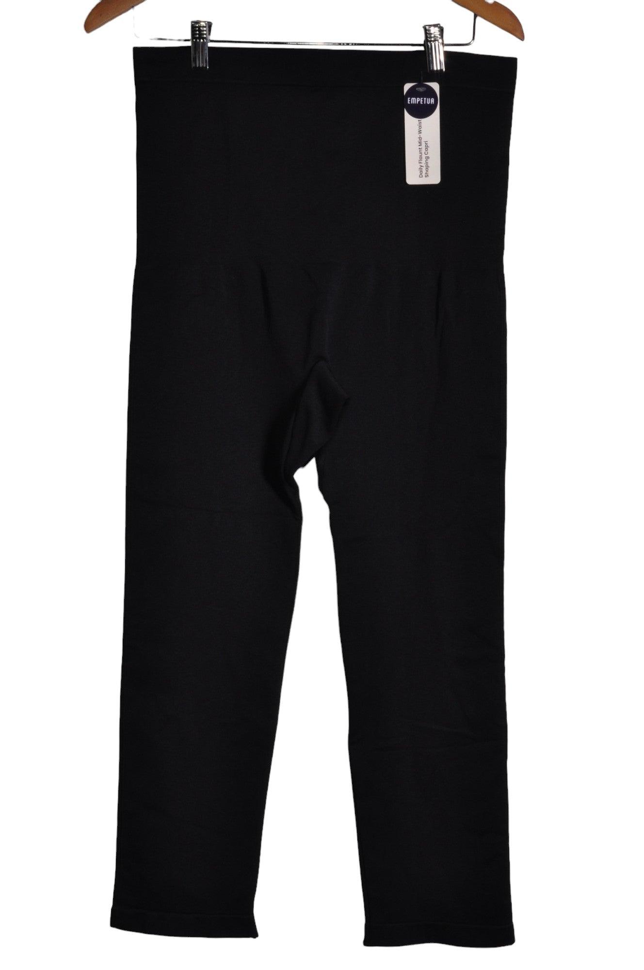 EMPETUA Stylish Women's Activewear Black XXL Regular Fit Leggings