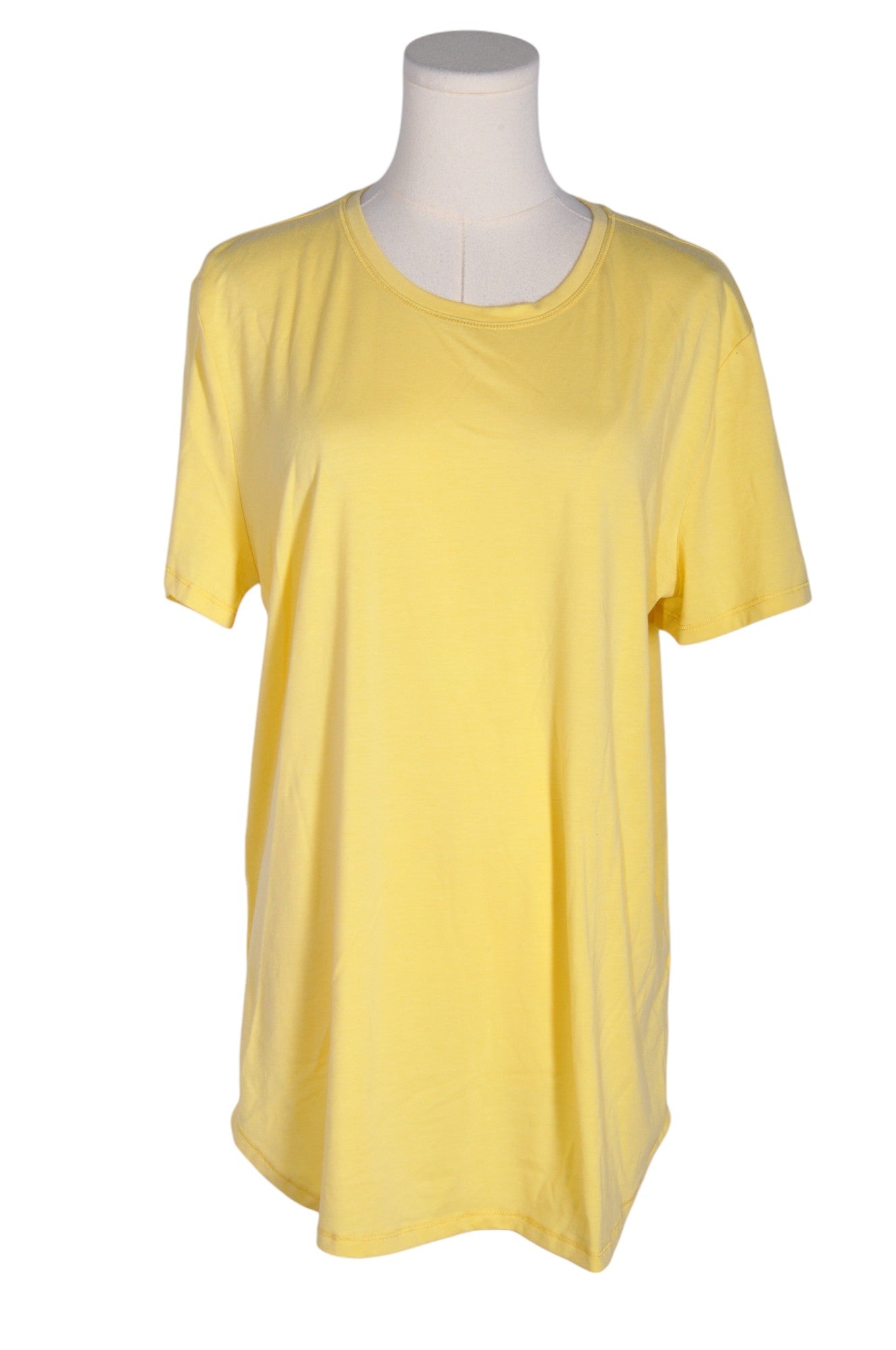 JOE FRESH Stylish Women's Regular Fit Yellow XL Long Sleeve T-Shirt