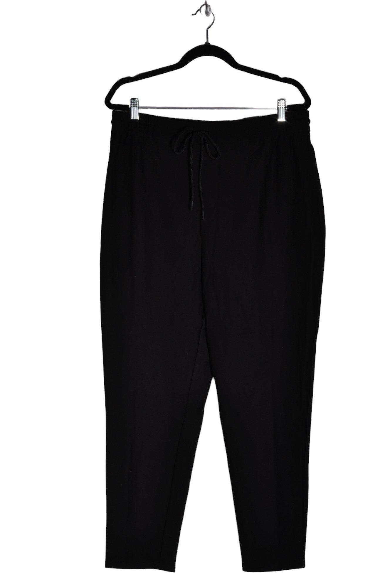 RICKI'S Stylish Black Regular Fit Women's Work Pants - Size L