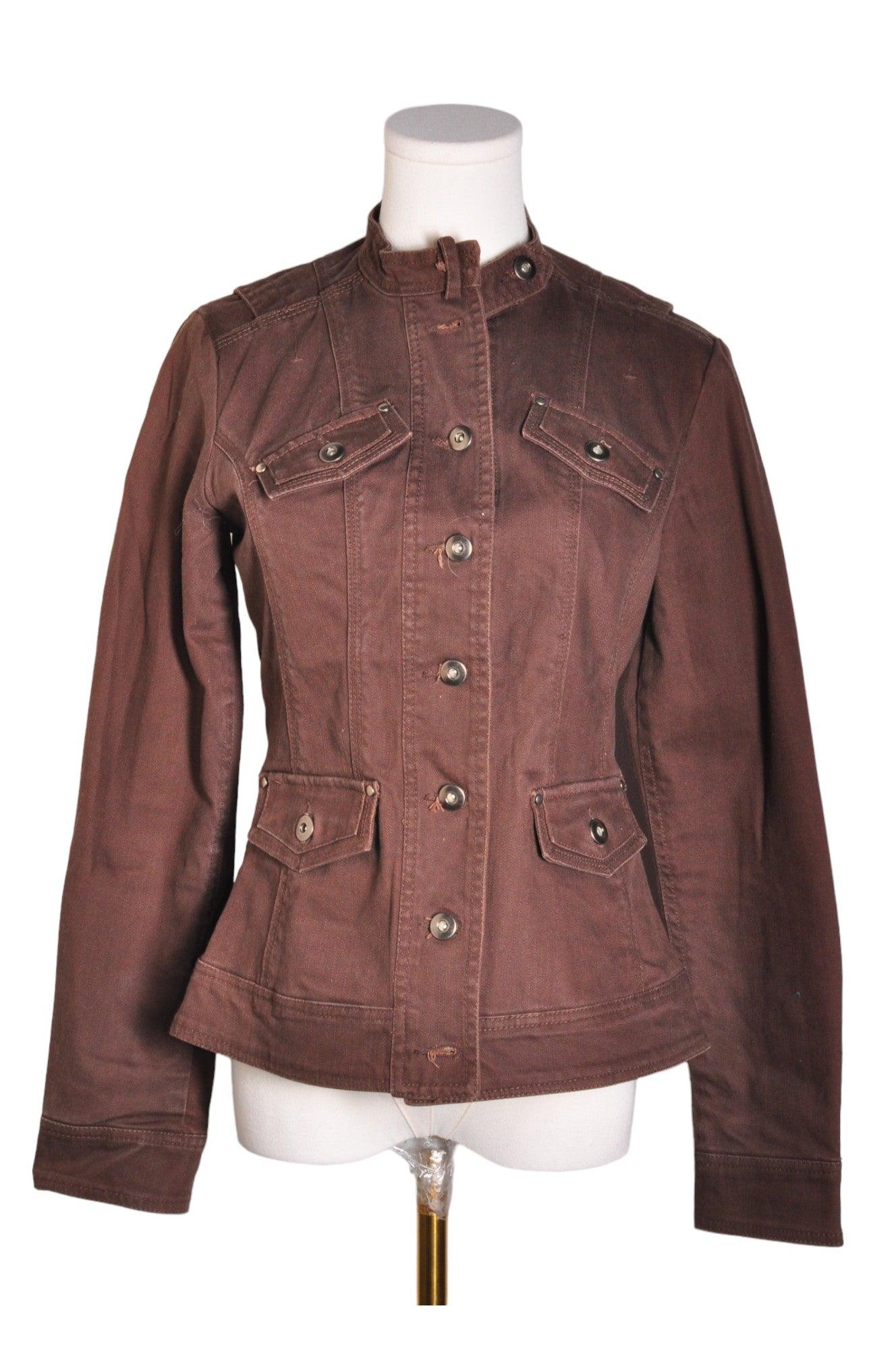 JESSICA Stylish Women's Regular Fit Brown Coat - Size 4