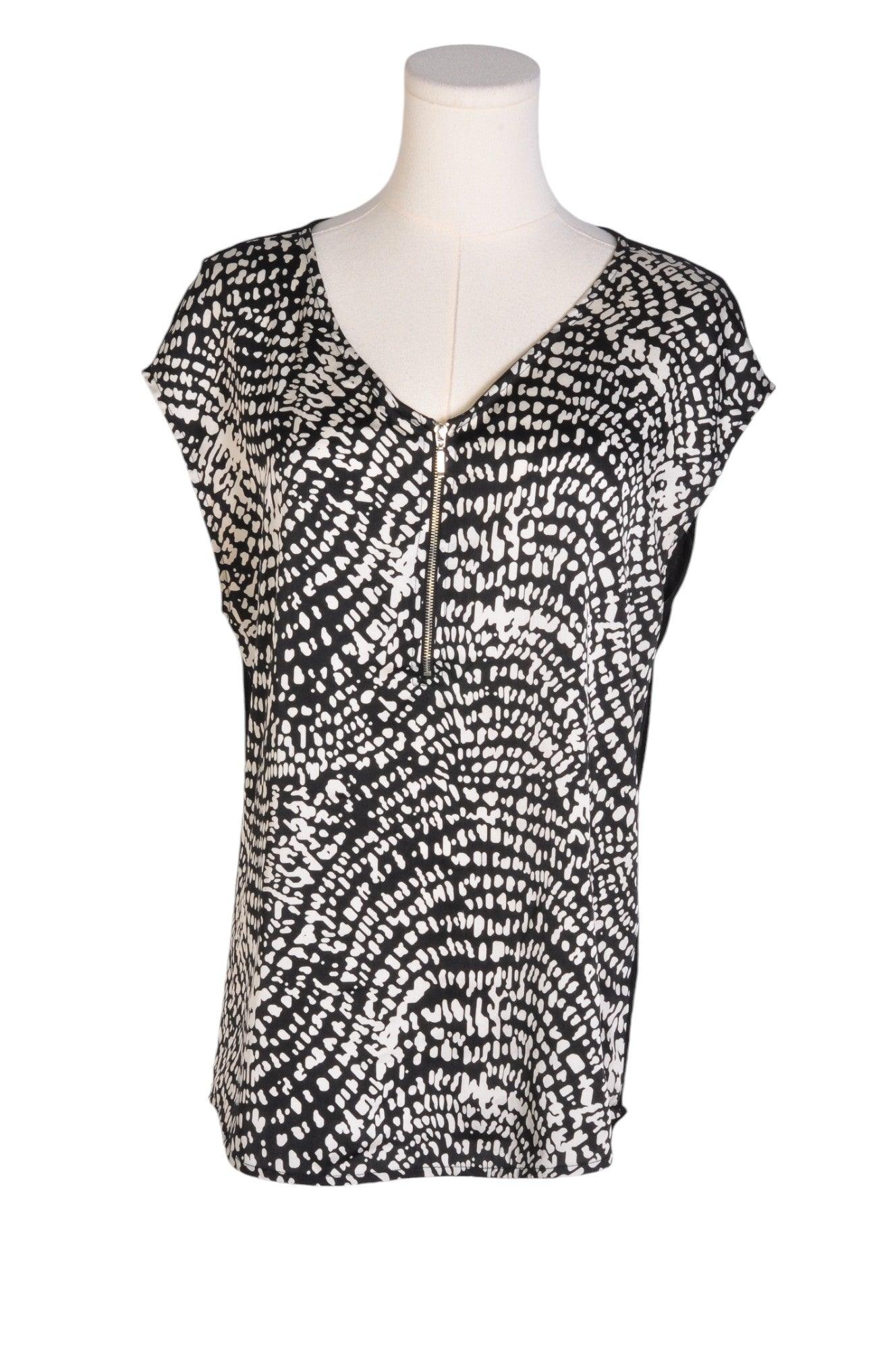 RICKI'S Stylish Black Regular - Fit Women's Blouses - Size M