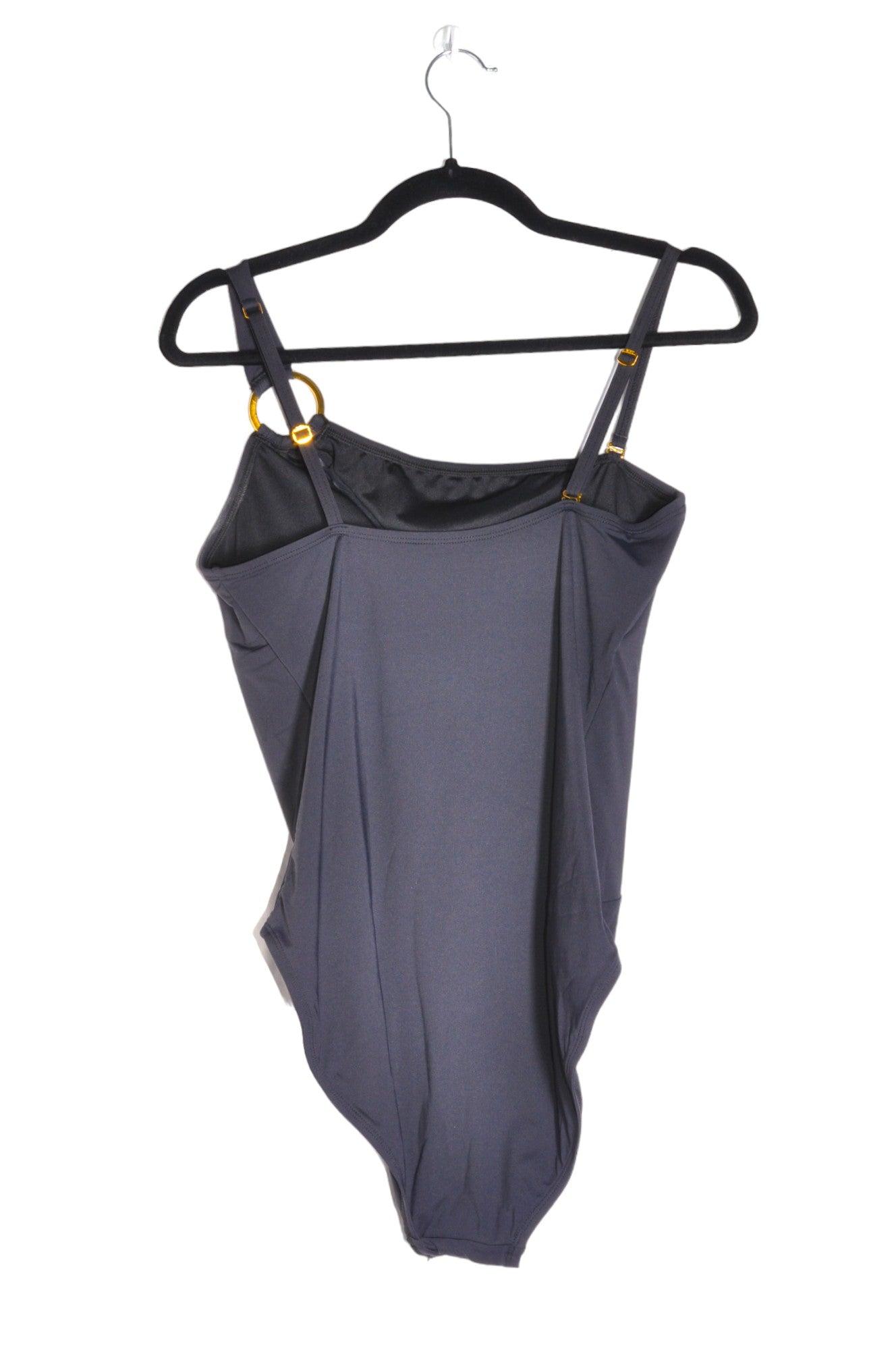 ROD BEATTIE Stylish Women's One Piece Black Swimsuit - Regular Fit, Size S