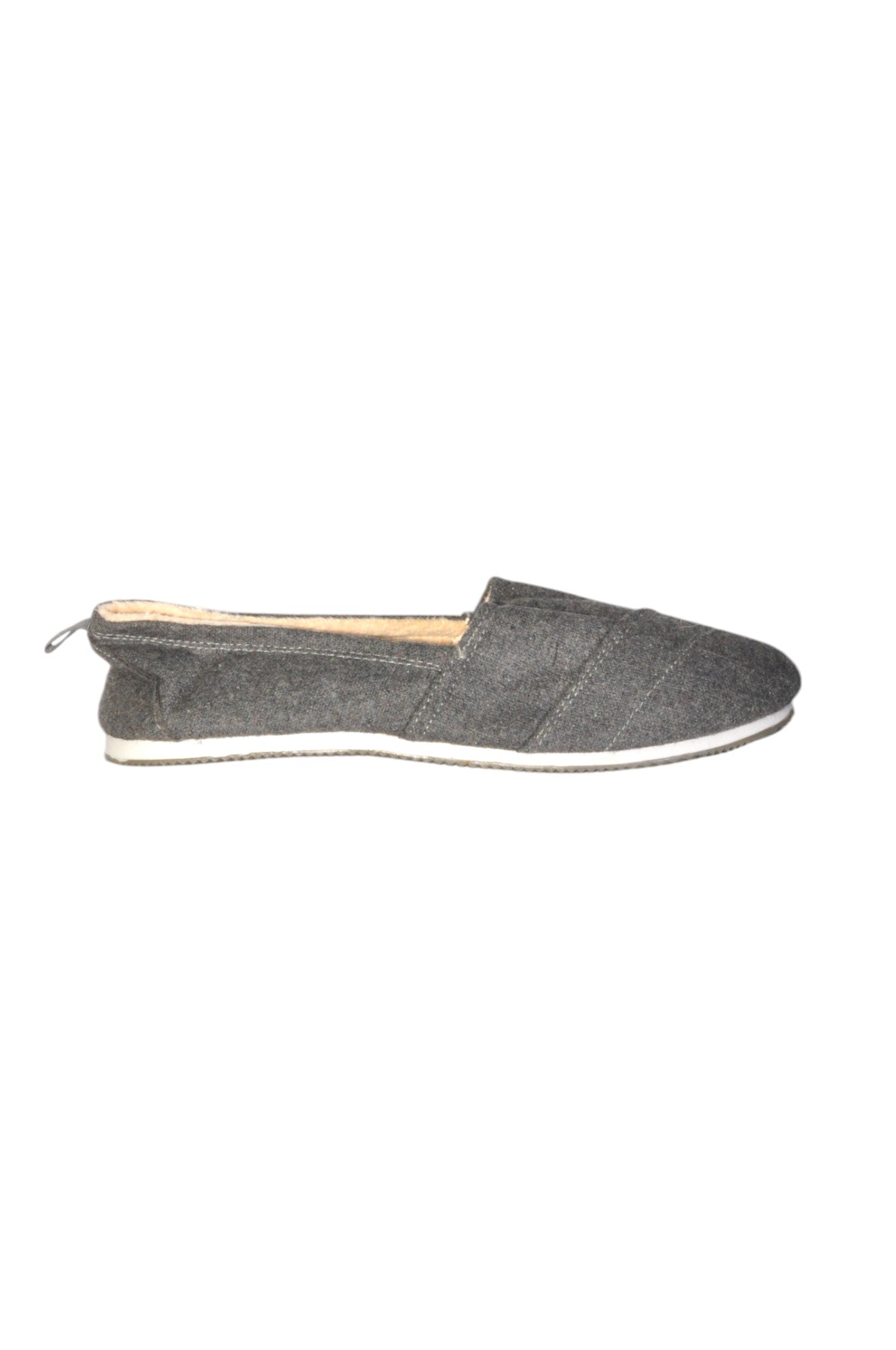 ARDENE Stylish Women's Gray Flat Shoes in Regular Fit - Size 10