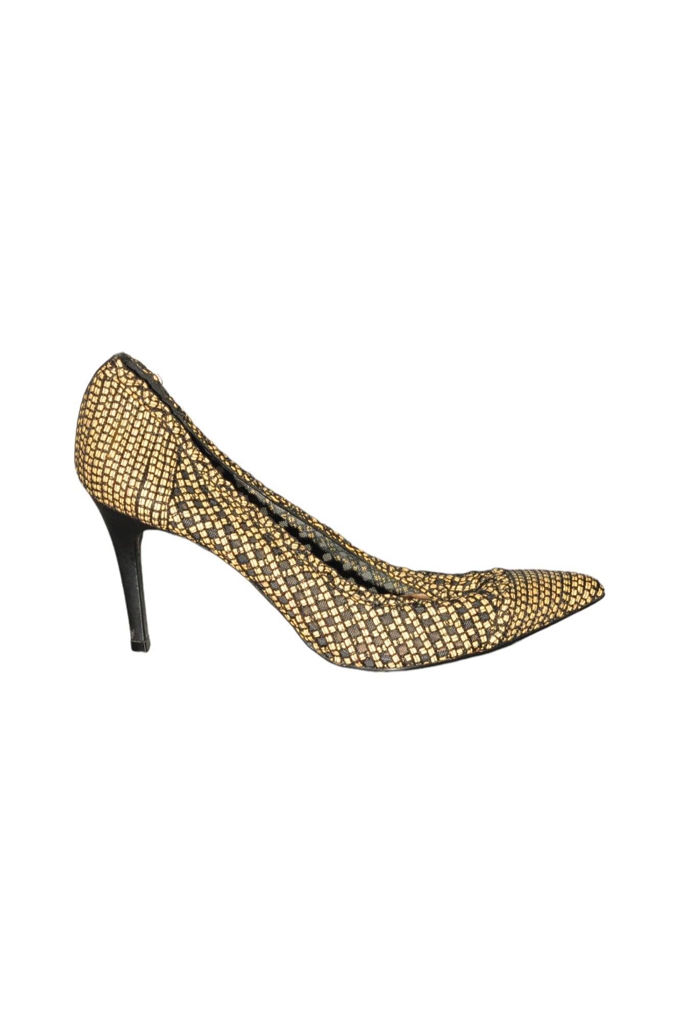 Stylish AREZZO Women's Black Regular Fit Heels - Size 39