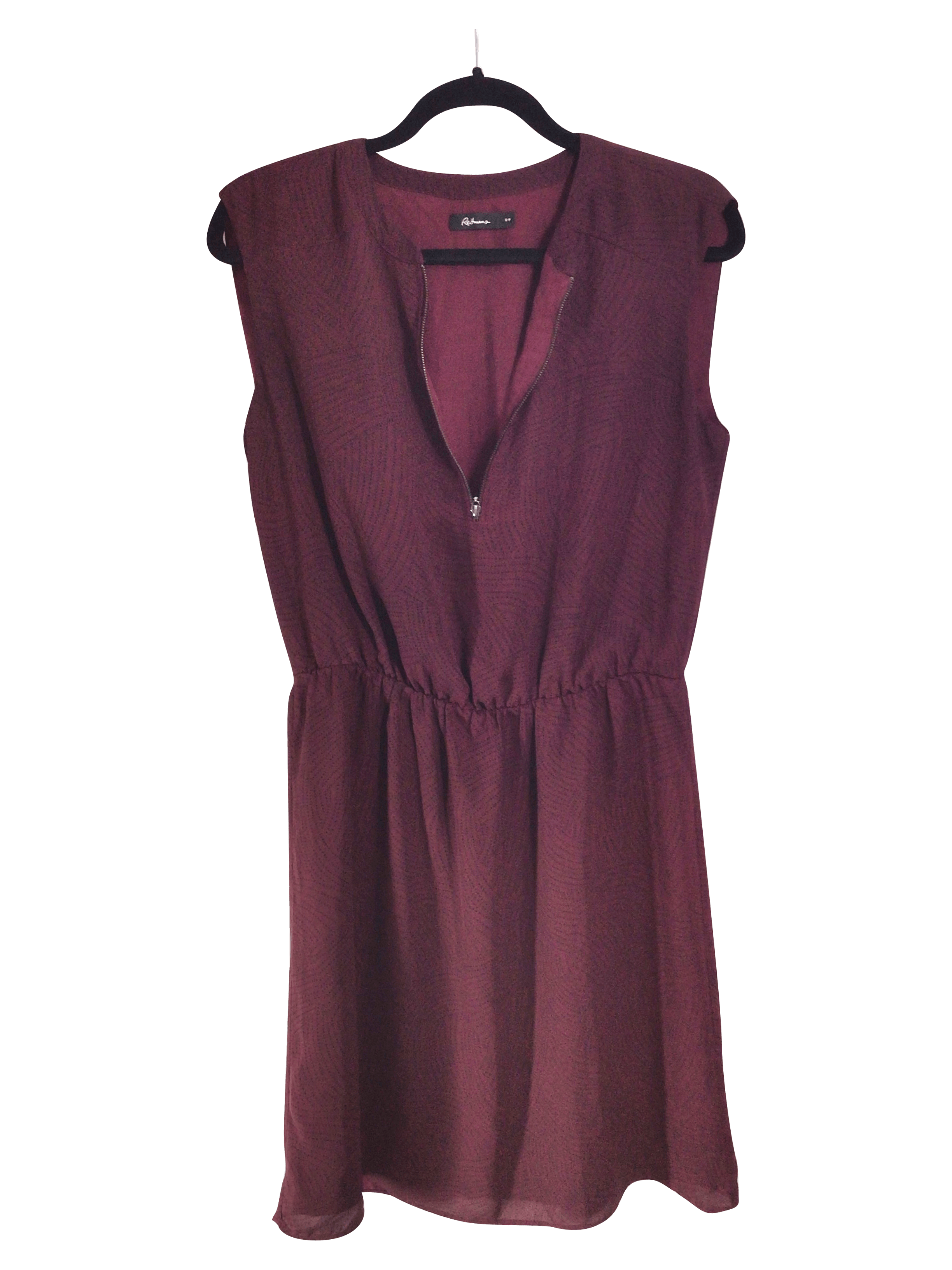 REITMANS Stylish Women's Red Regular Fit Midi Dress - Size S
