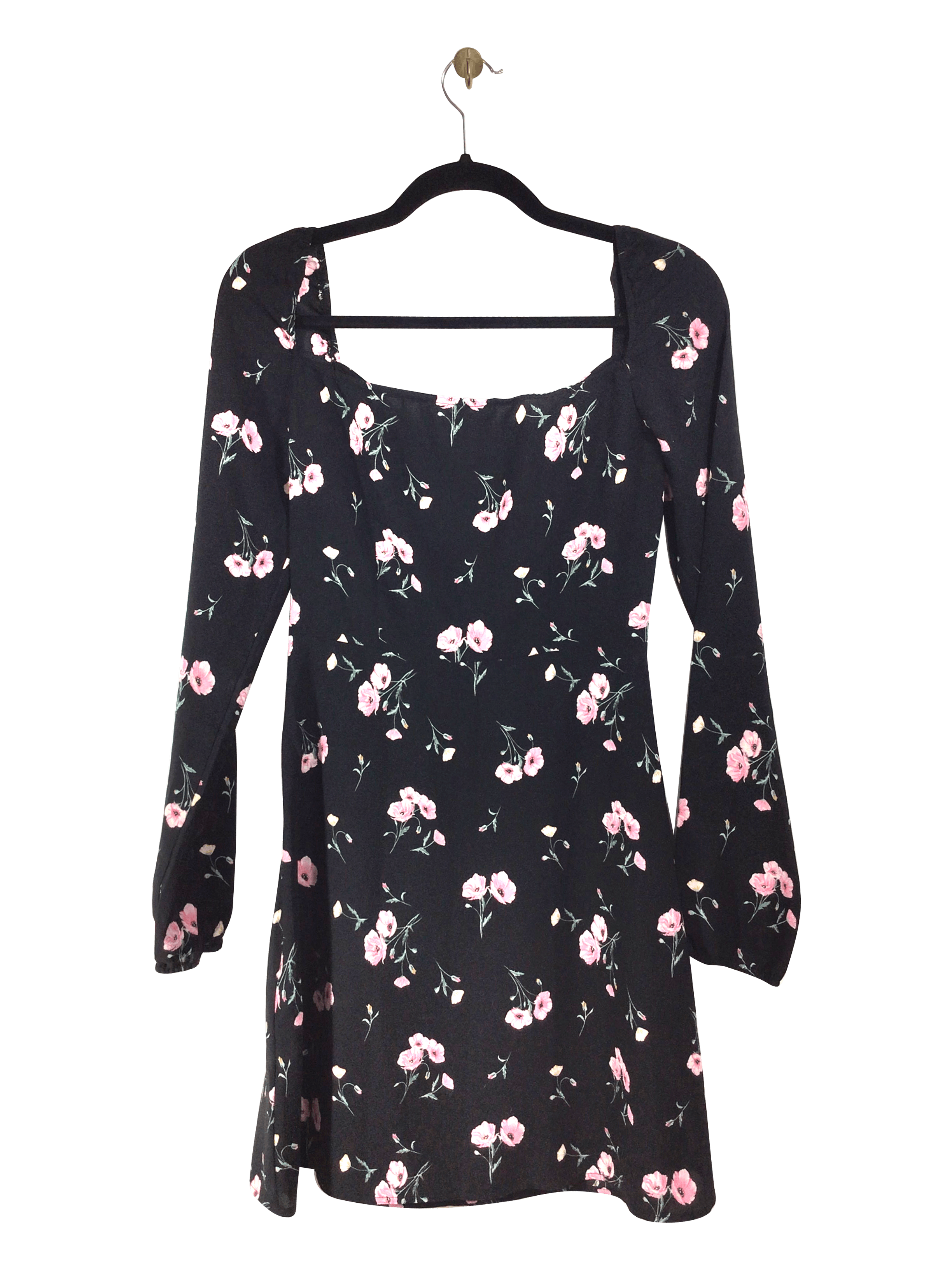H&M Second Hand Black Regular Fit Mini Dress Size 4