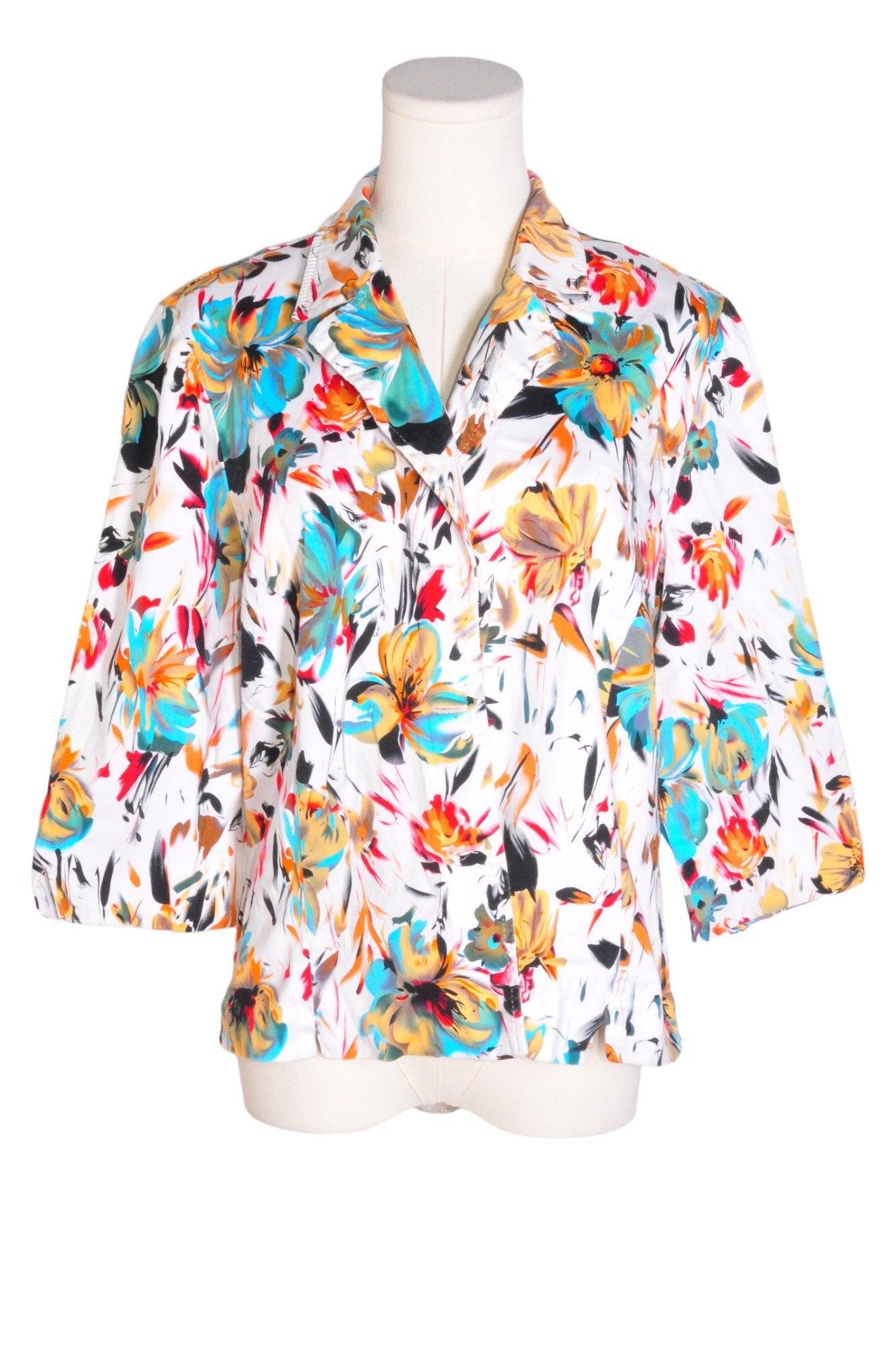 EMOTIONS Stylish Women's Regular Fit White Blouses - Size 13
