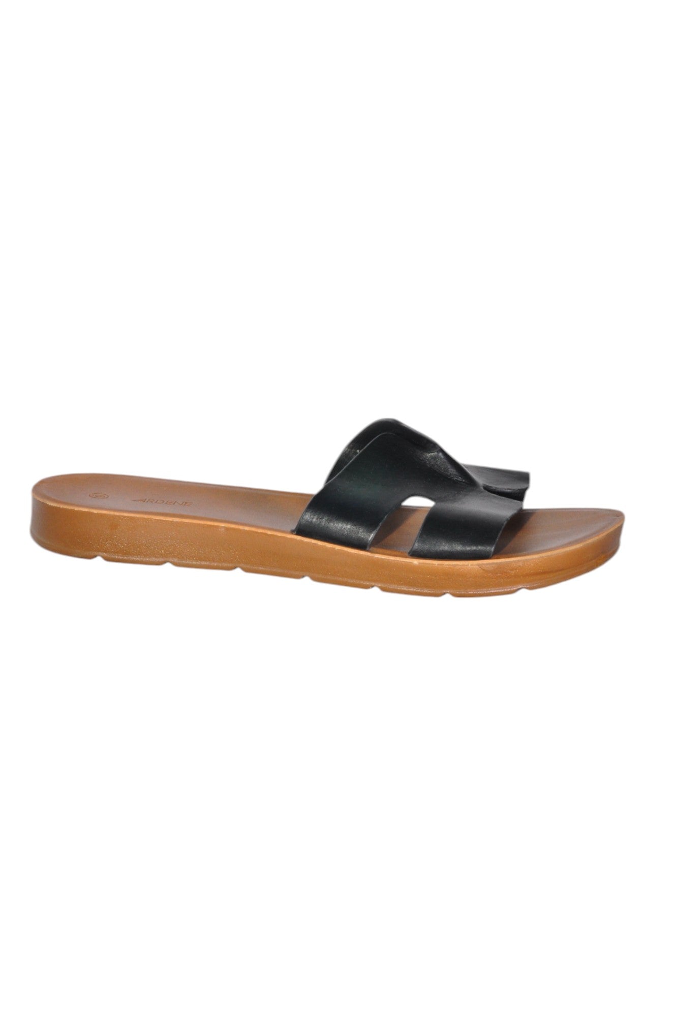 ARDENE Stylish Regular-Fit Women's Black Sandals - Size 6