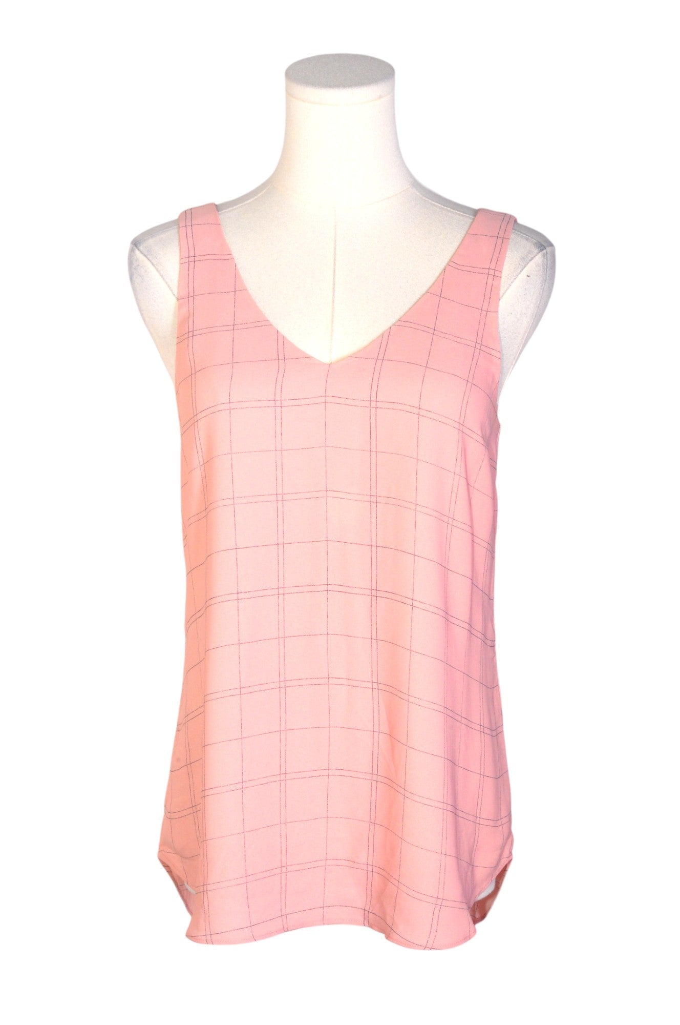 RW&CO Stylish Pink Women's Regular Fit Tank Tops - Size XS