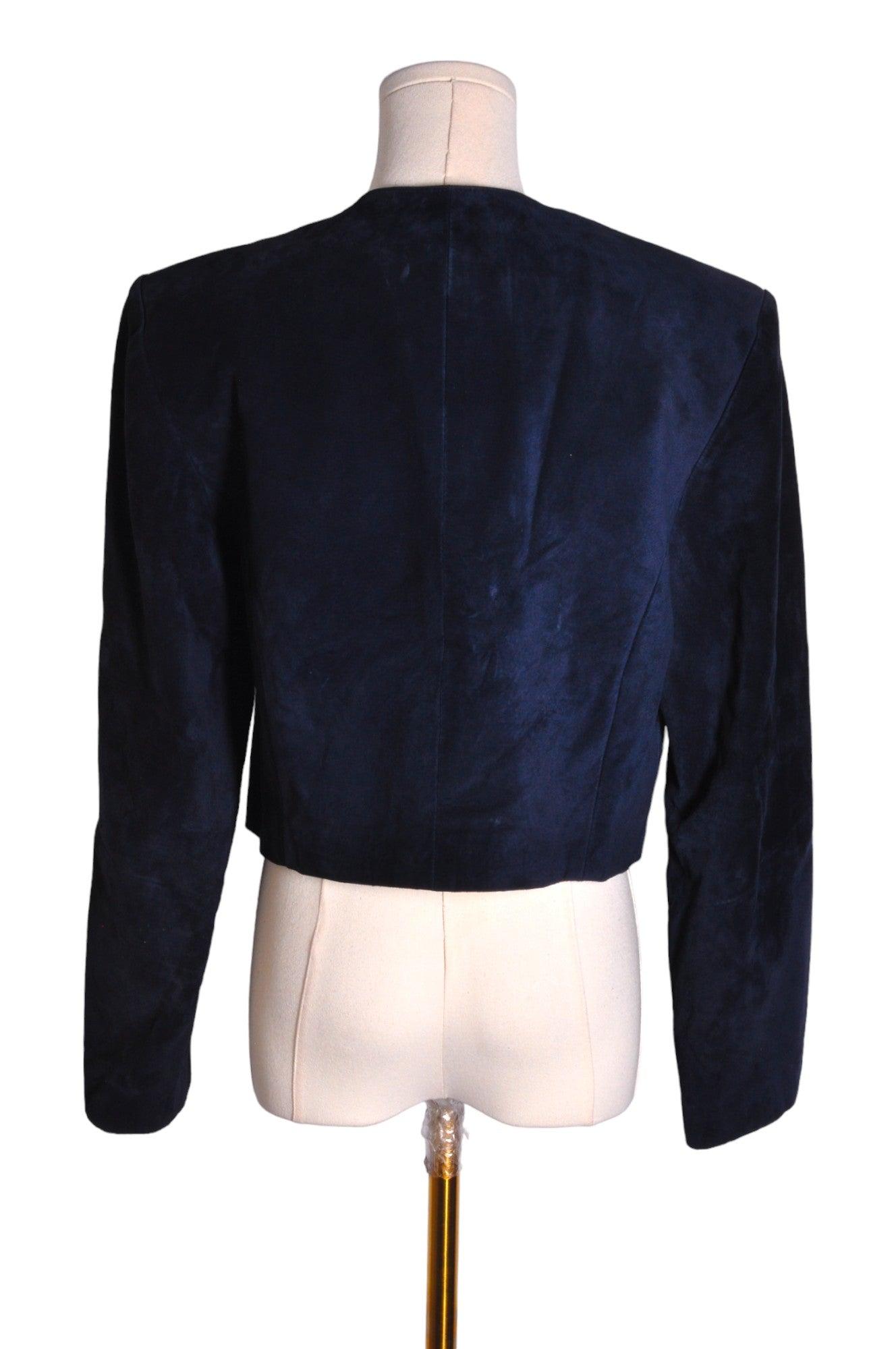 DANIER Stylish Regular Fit Blue Blazer - Size L