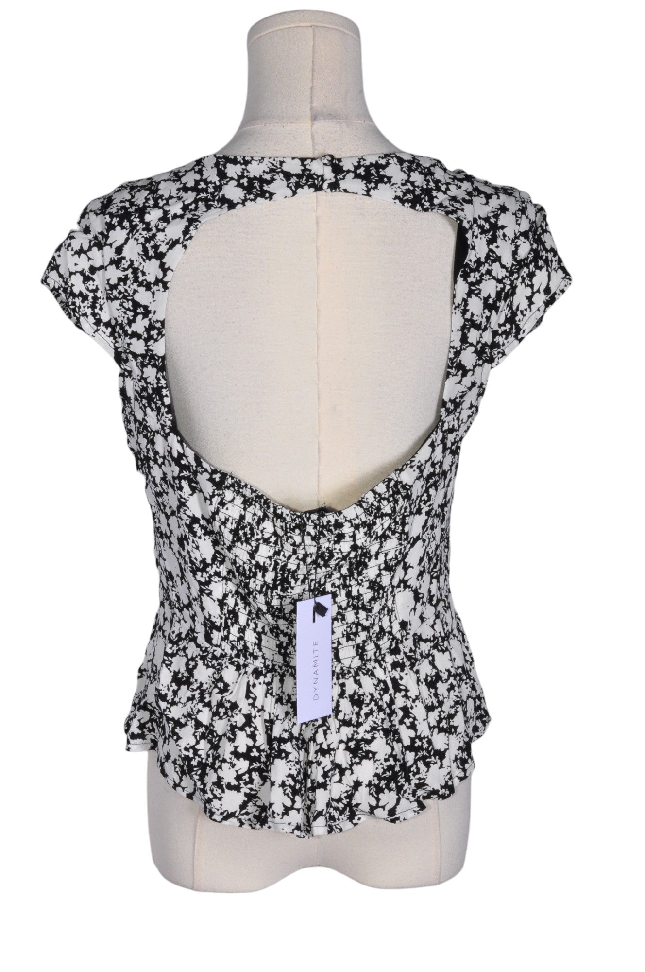 DYNAMITE Stylish Black Regular-Fit Women's Blouses - Size L