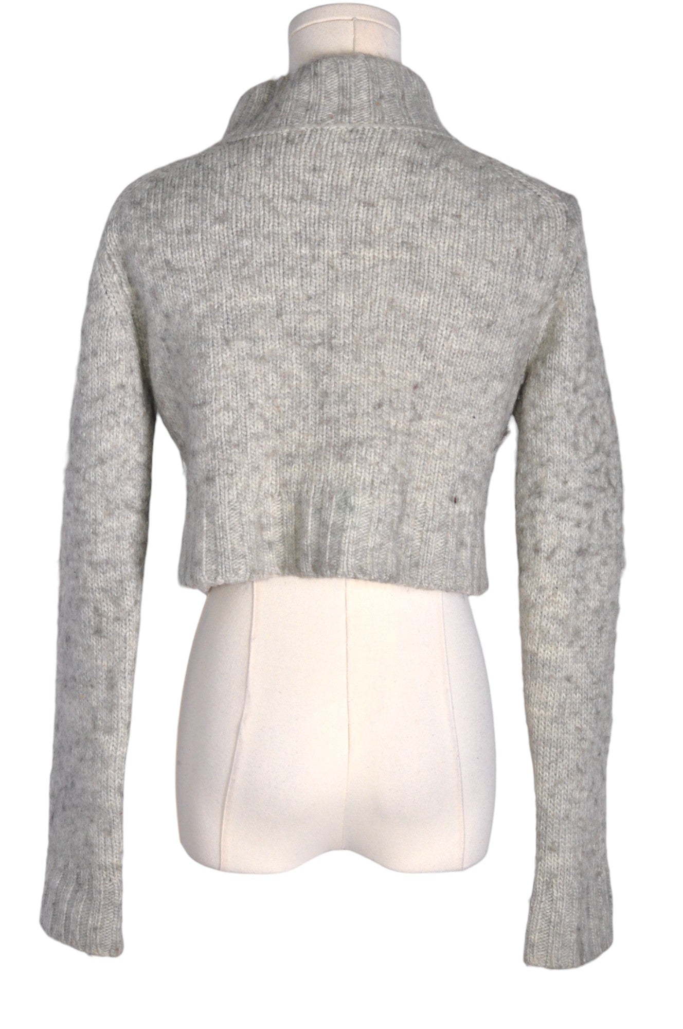 Stylish AMERICAN EAGLE Women's Gray Regular Fit Cardigan - Size L