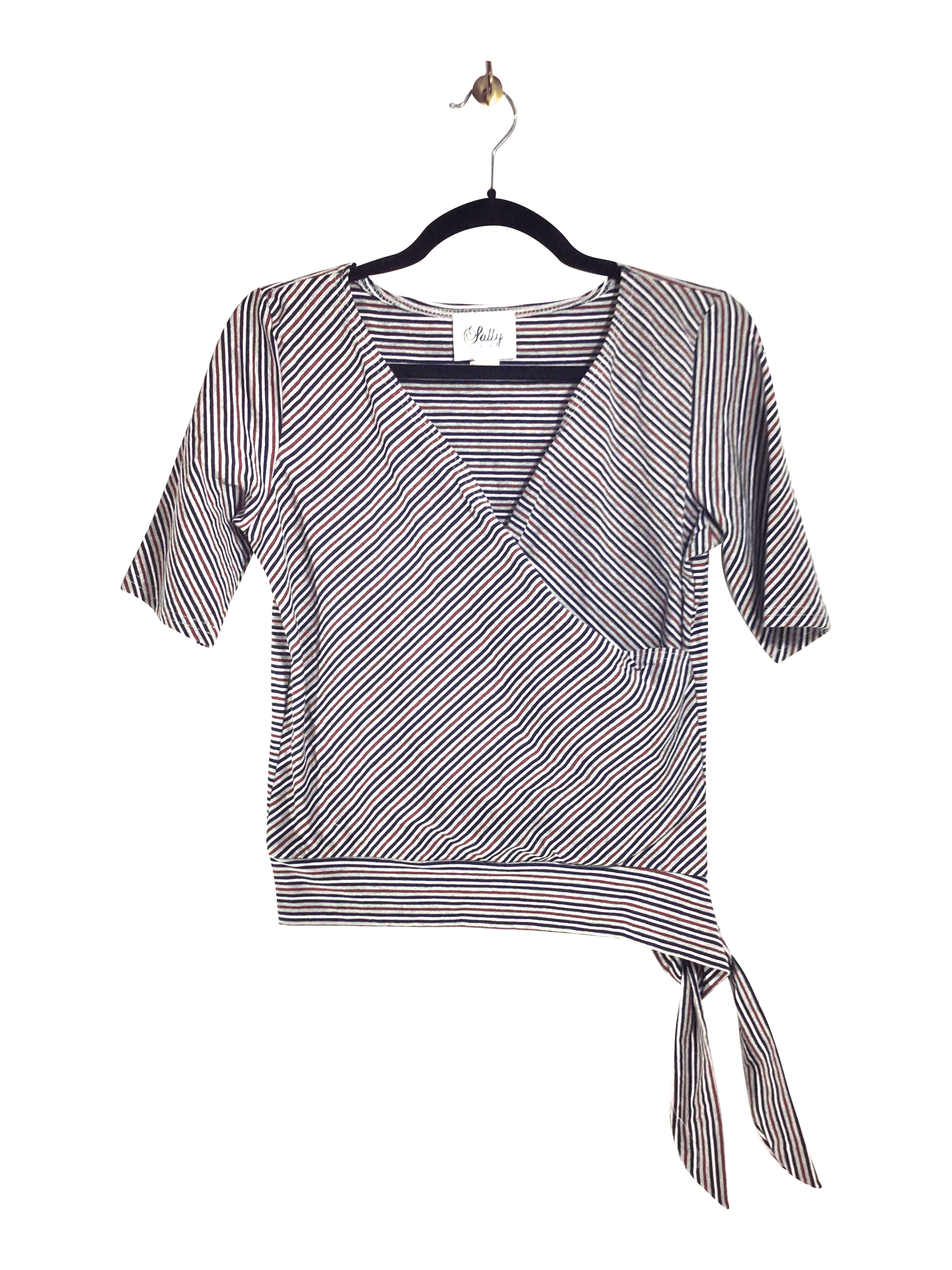 SALLY Stylish Women's Gray Regular-Fit Blouses - Size S