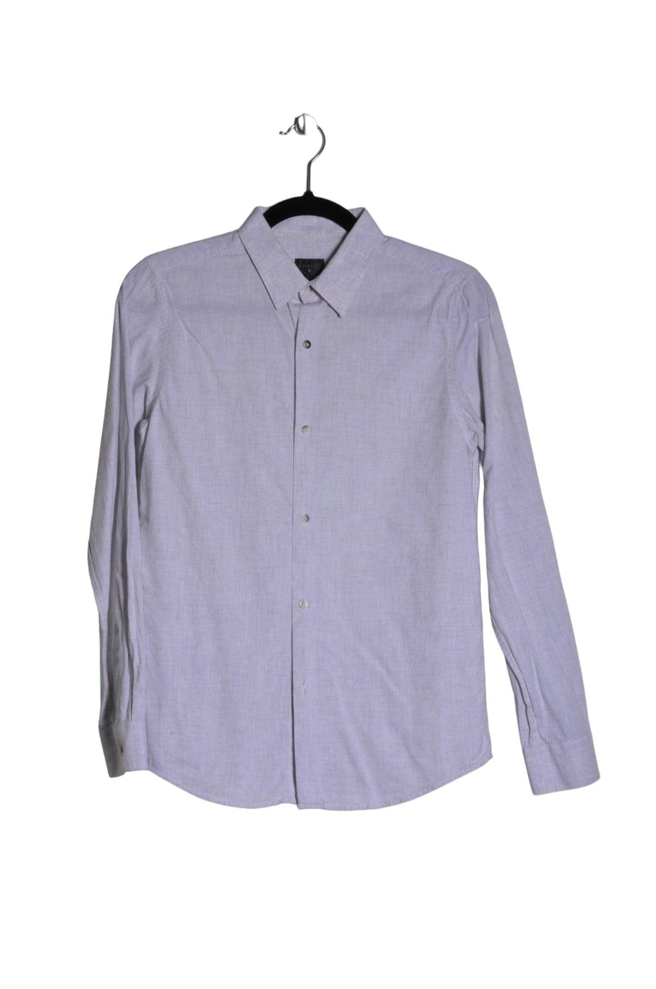CITYLIFE Stylish Women's Gray Regular-Fit Button Down Tops - Size 14