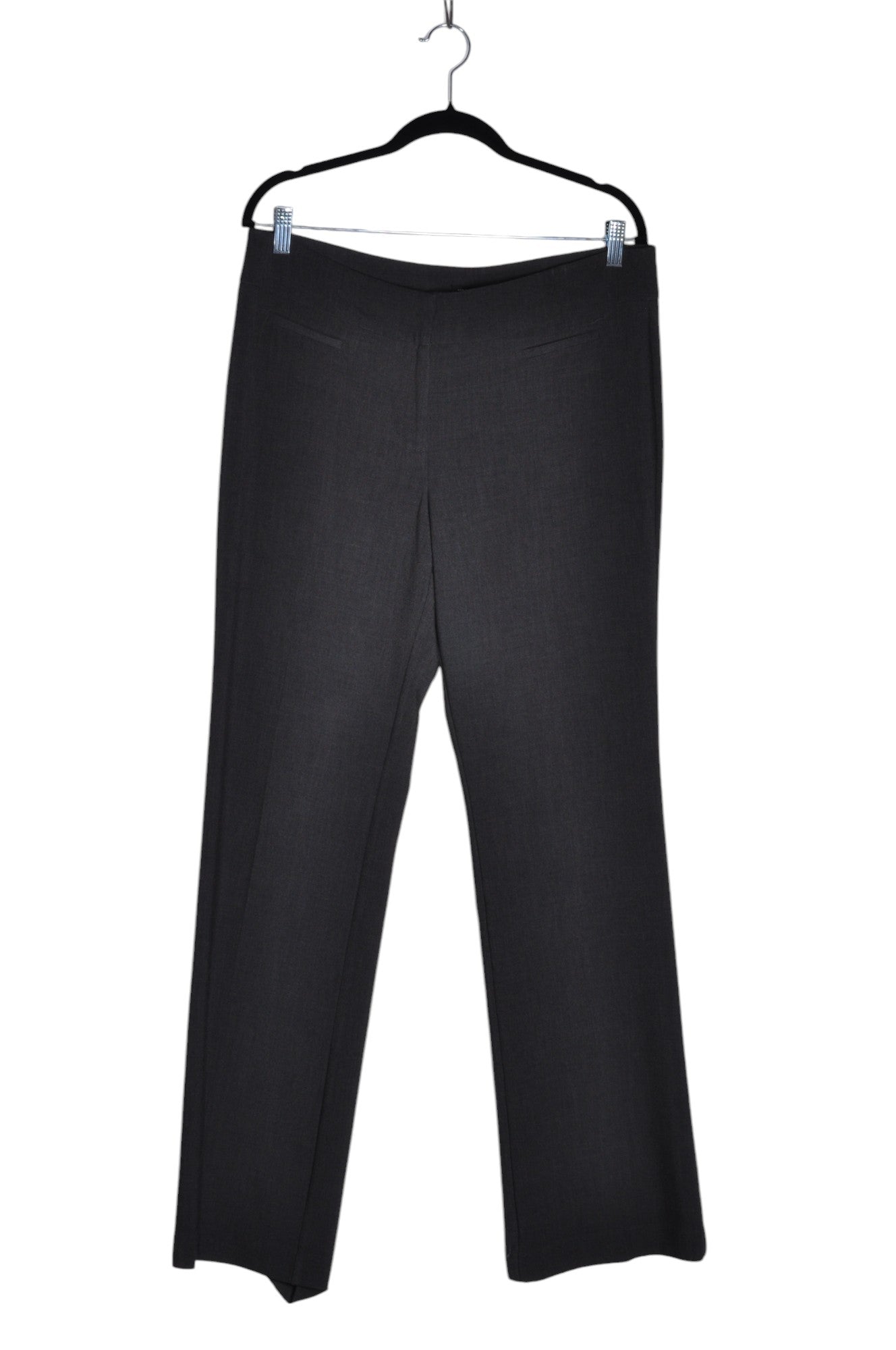 ANN TAYLOR Women's Stylish Gray Regular Fit Work Pants - Size 10