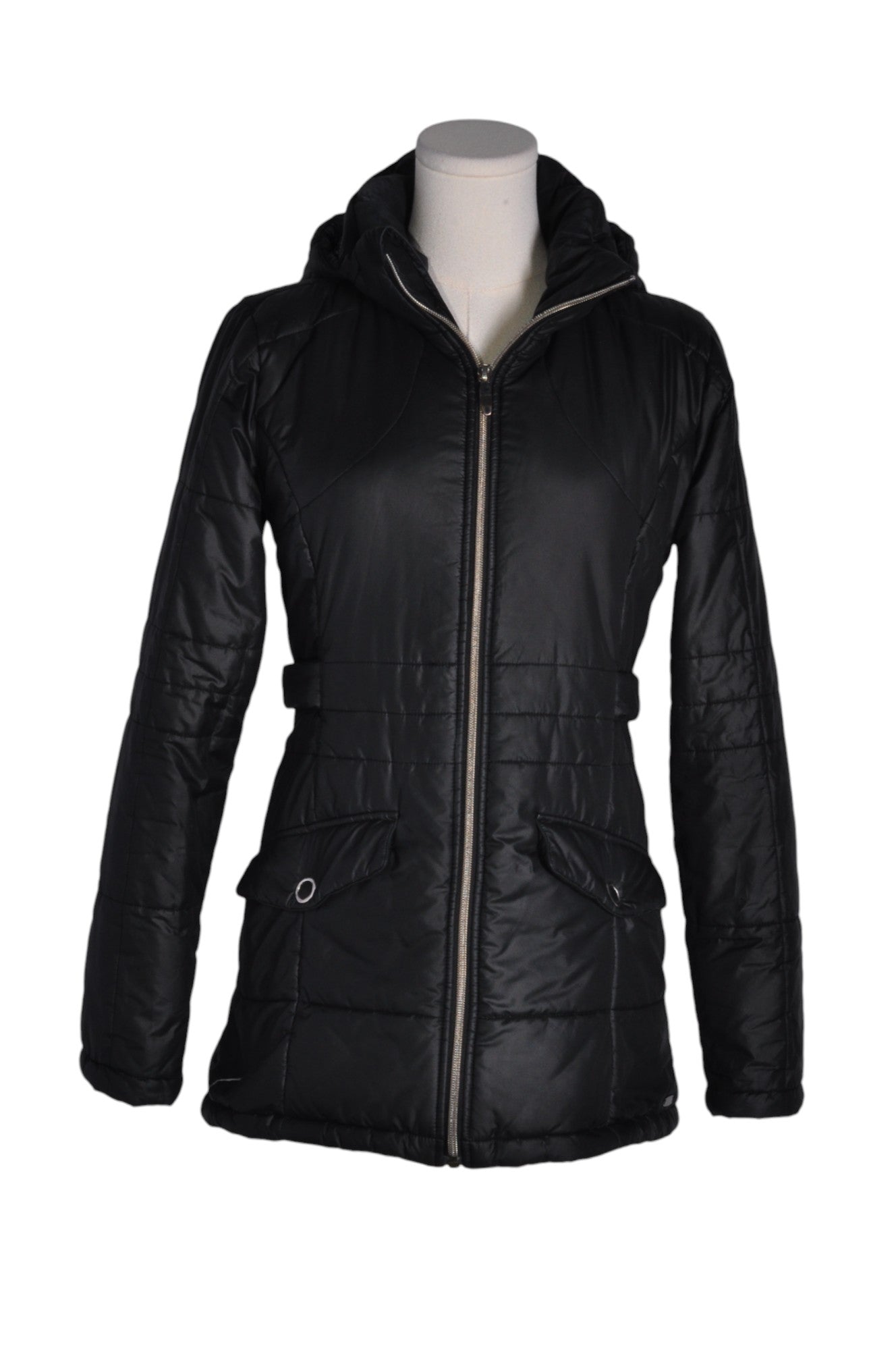 MOUNTAIN EQUIPMENT COOP Stylish Women's Regular-Fit Black Coat - Size XS