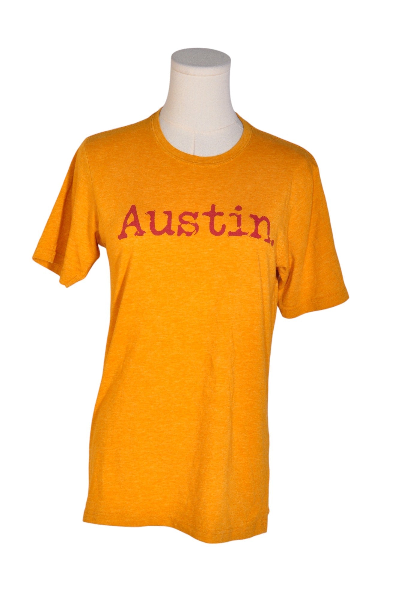 NEXT LEVEL Stylish Women's Orange Regular Fit T-Shirts - Size S