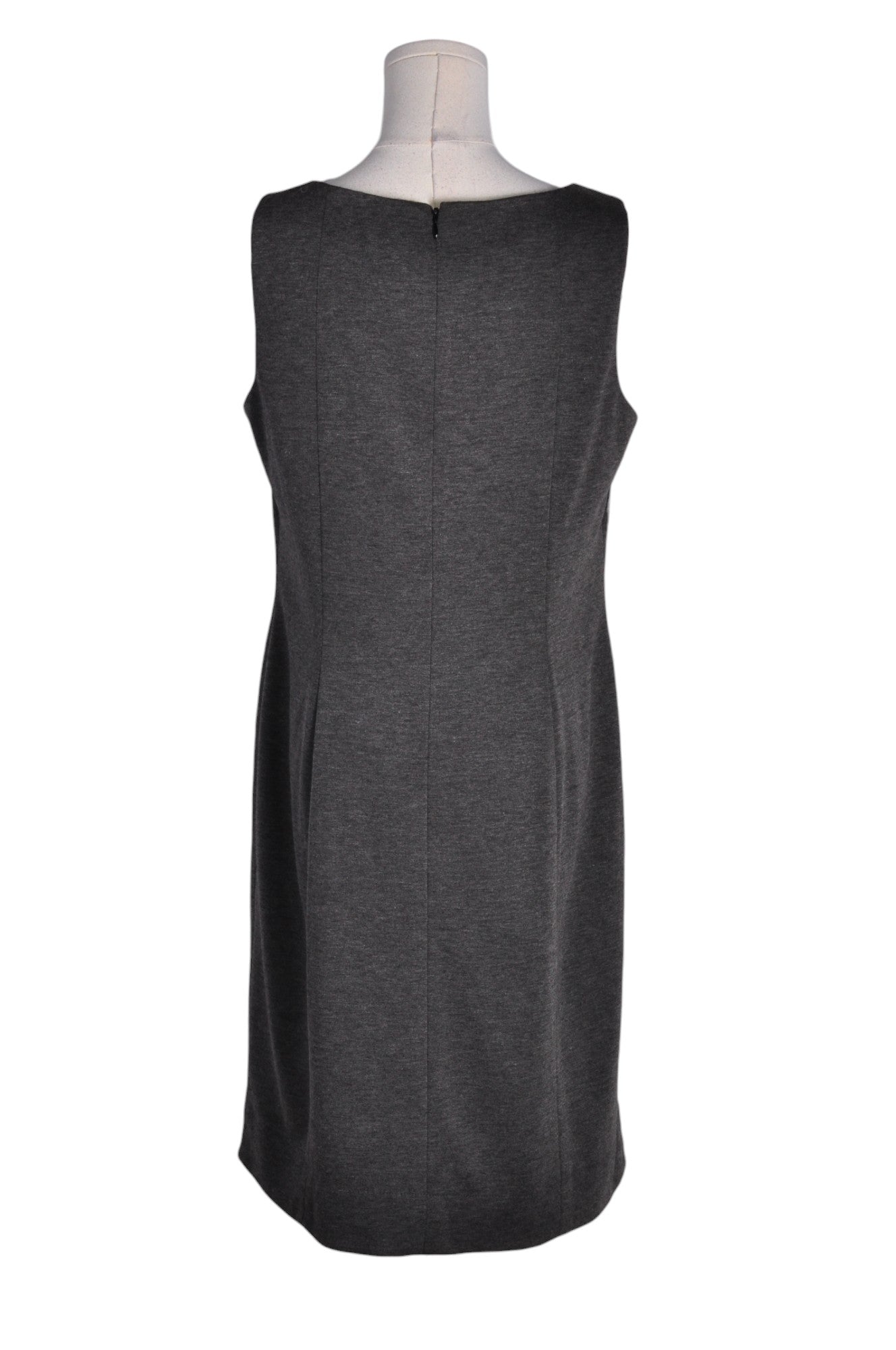 ANN TAYLOR Stylish Women's Gray Regular Fit Sheath Dress - Size 12