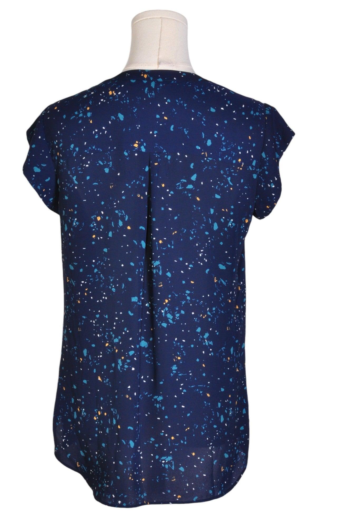 Stylish RW&CO Women's Regular Fit Blue Blouse - Size S