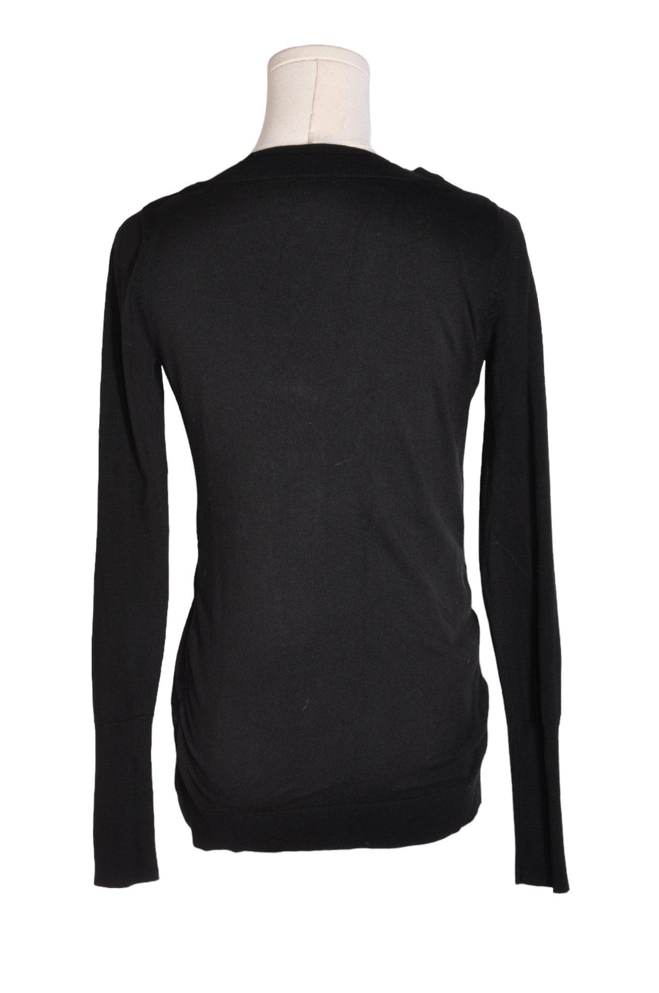 Second Hand RW&CO Regular Fit Black Women's Blouses - Size S