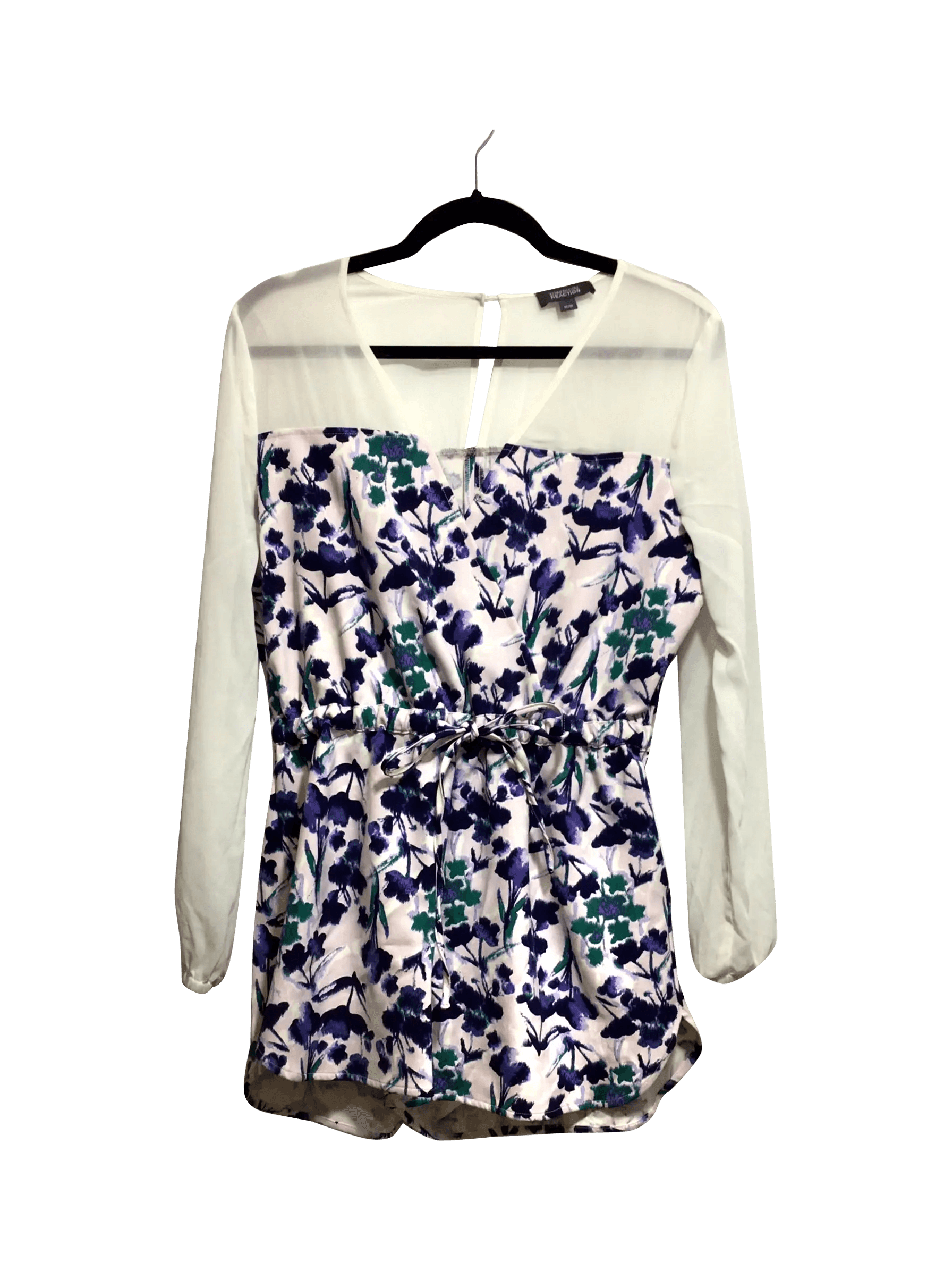 KENNETH COLE Stylish Regular Fit White Romper - Size M